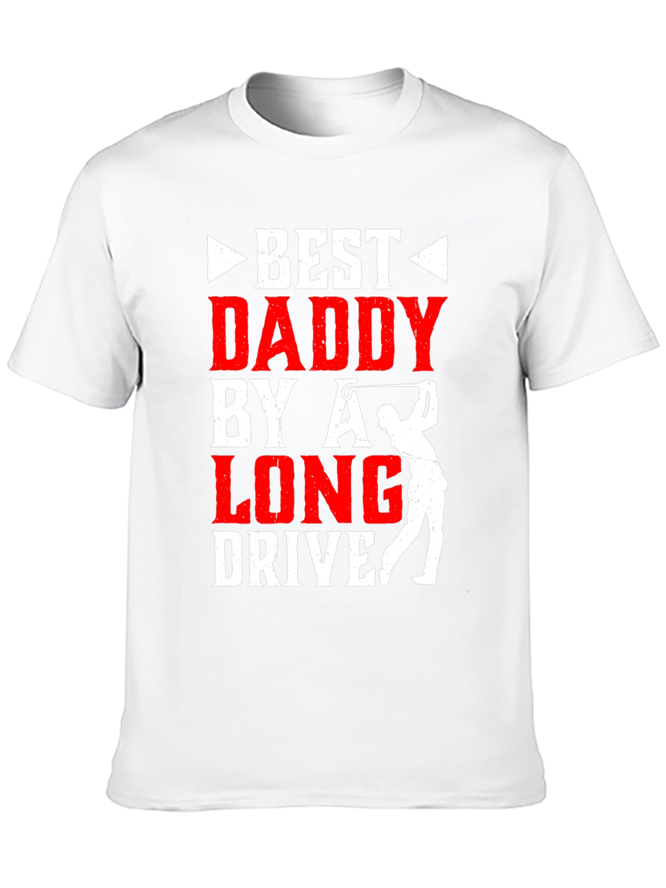 Best Daddy by a Long Drive Golf T-Shirt