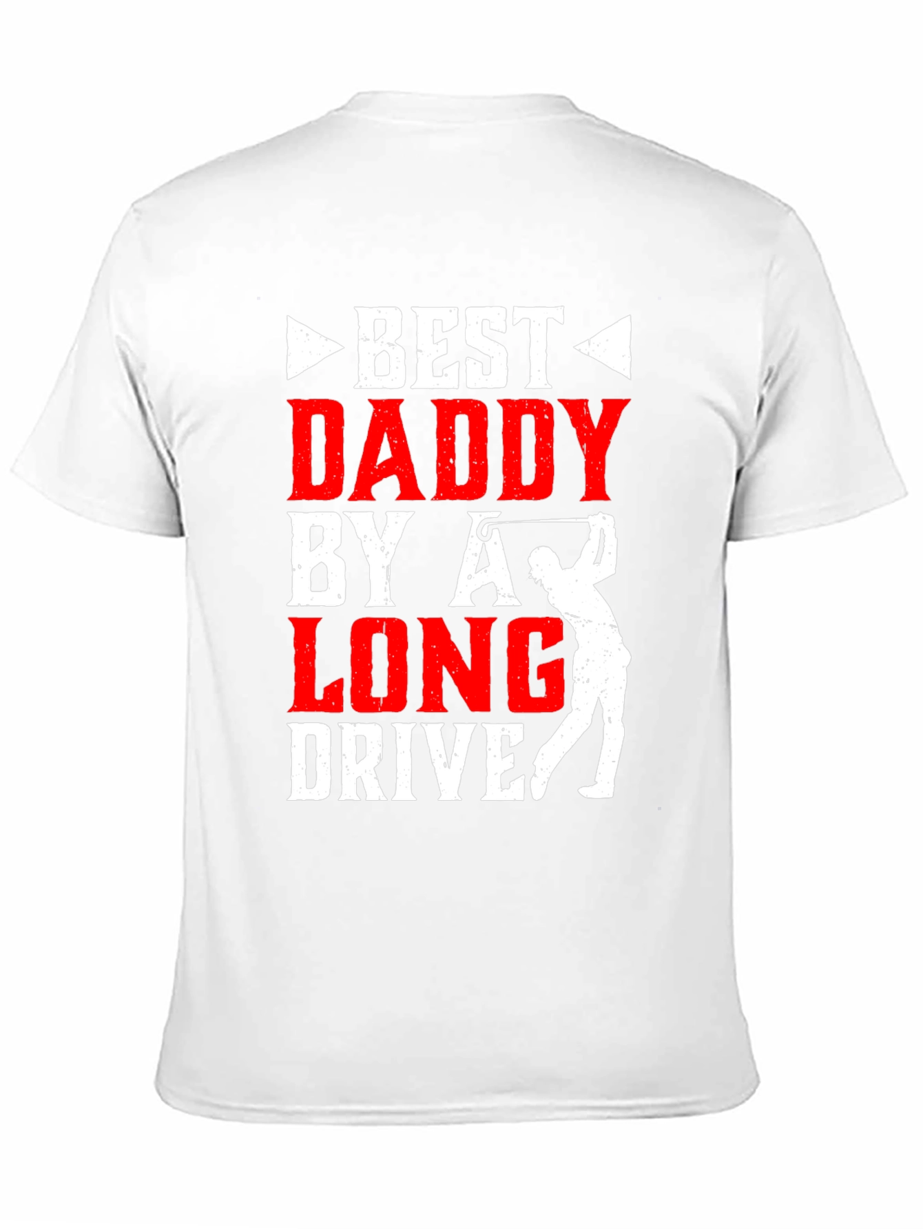 Best Daddy by a Long Drive Golf T-Shirt