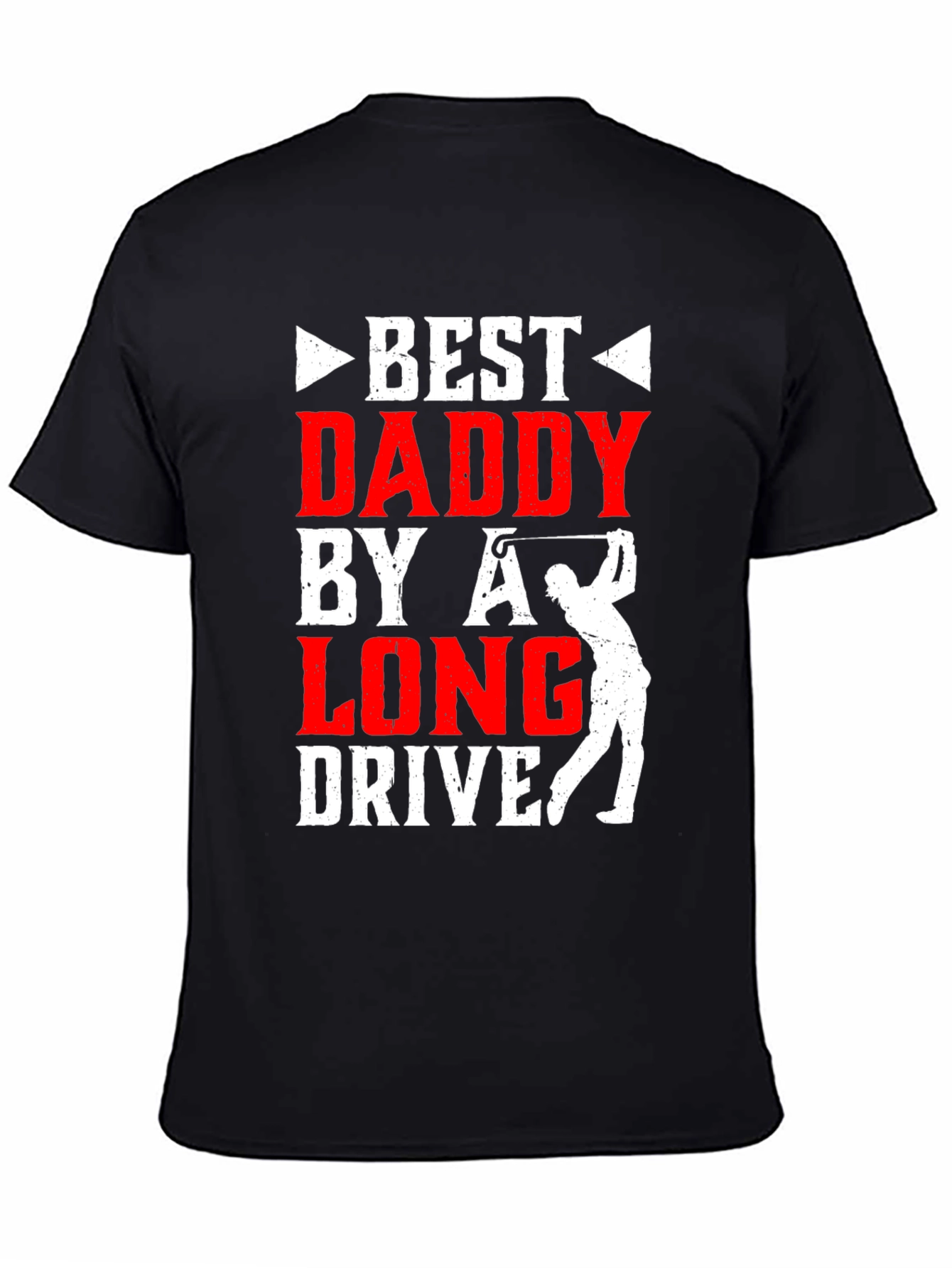Best Daddy by a Long Drive Golf T-Shirt