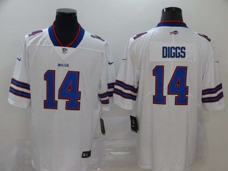 Men's Buffalo Bills Stefon Diggs #14 White Game Player Jerseys