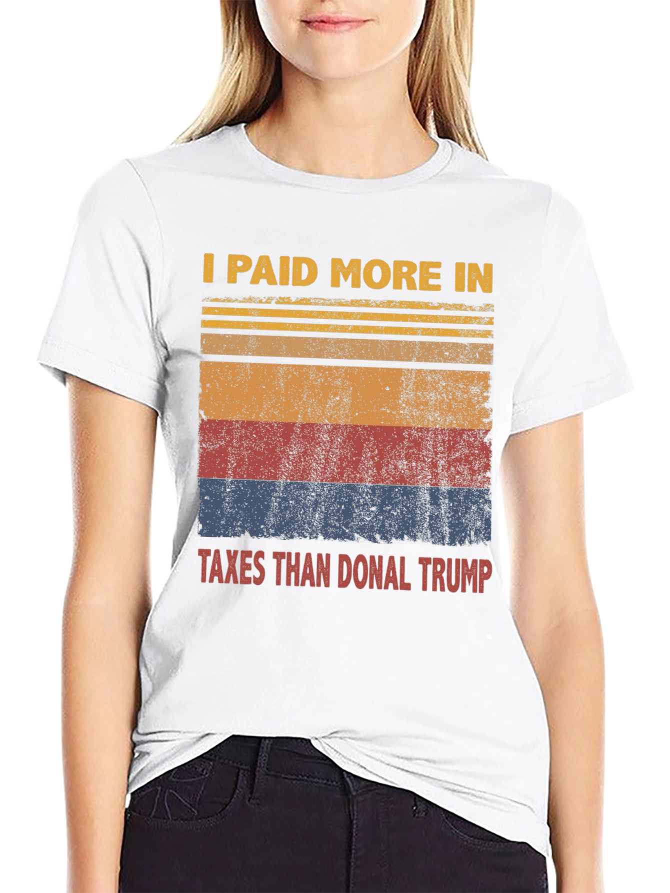 I Paid More Taxes Than Donal Trump T-Shirt