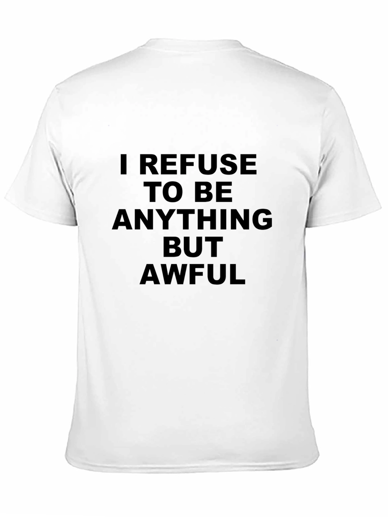 Awful Attitude T-Shirt - Funny Slogan Tee