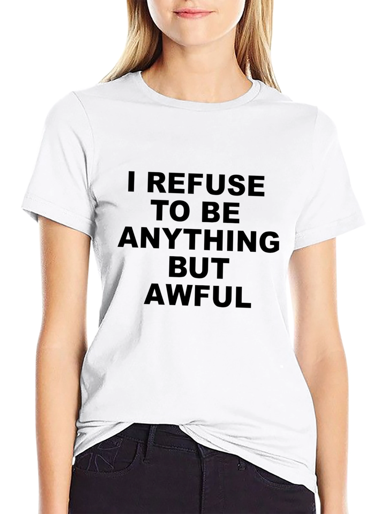 Awful Attitude T-Shirt - Funny Slogan Tee