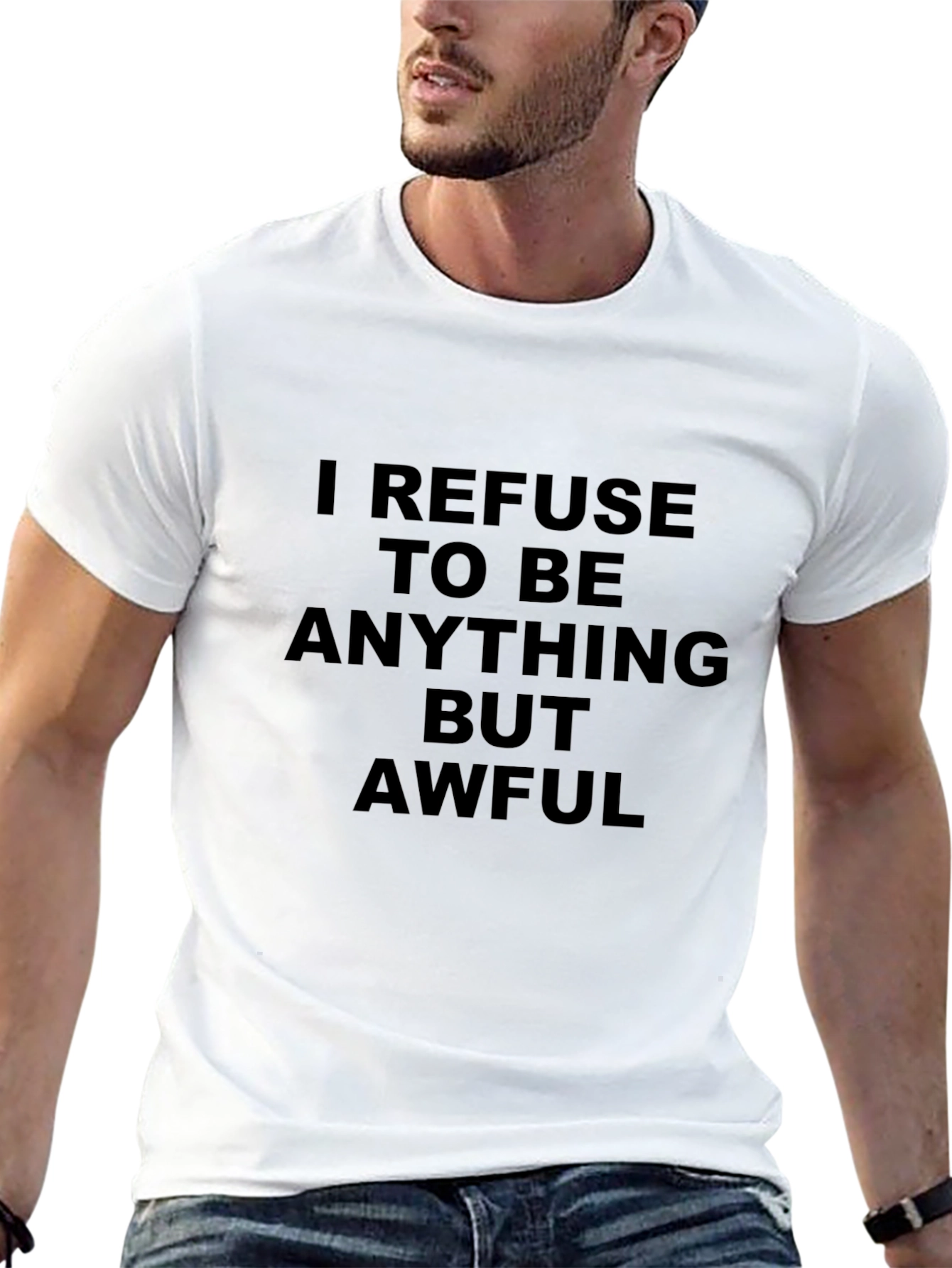 Awful Attitude T-Shirt - Funny Slogan Tee