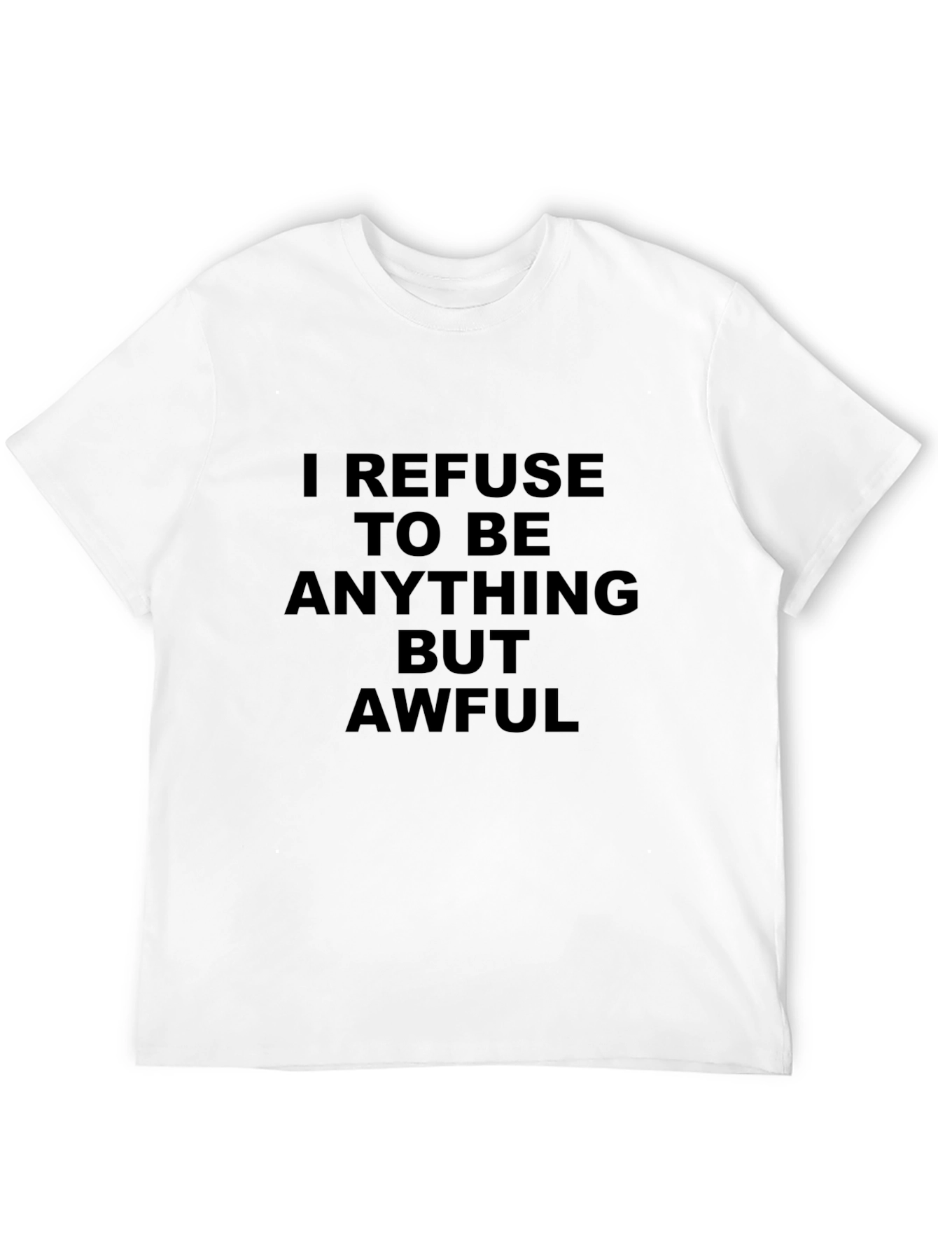 Awful Attitude T-Shirt - Funny Slogan Tee