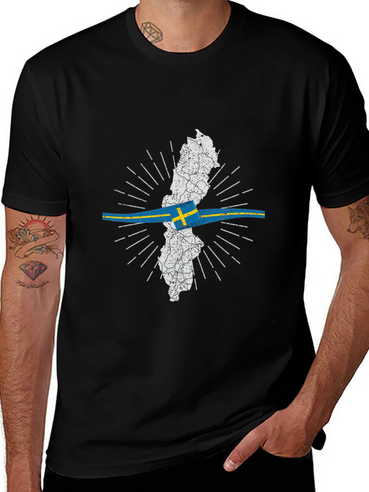 Sweden Map T-Shirt