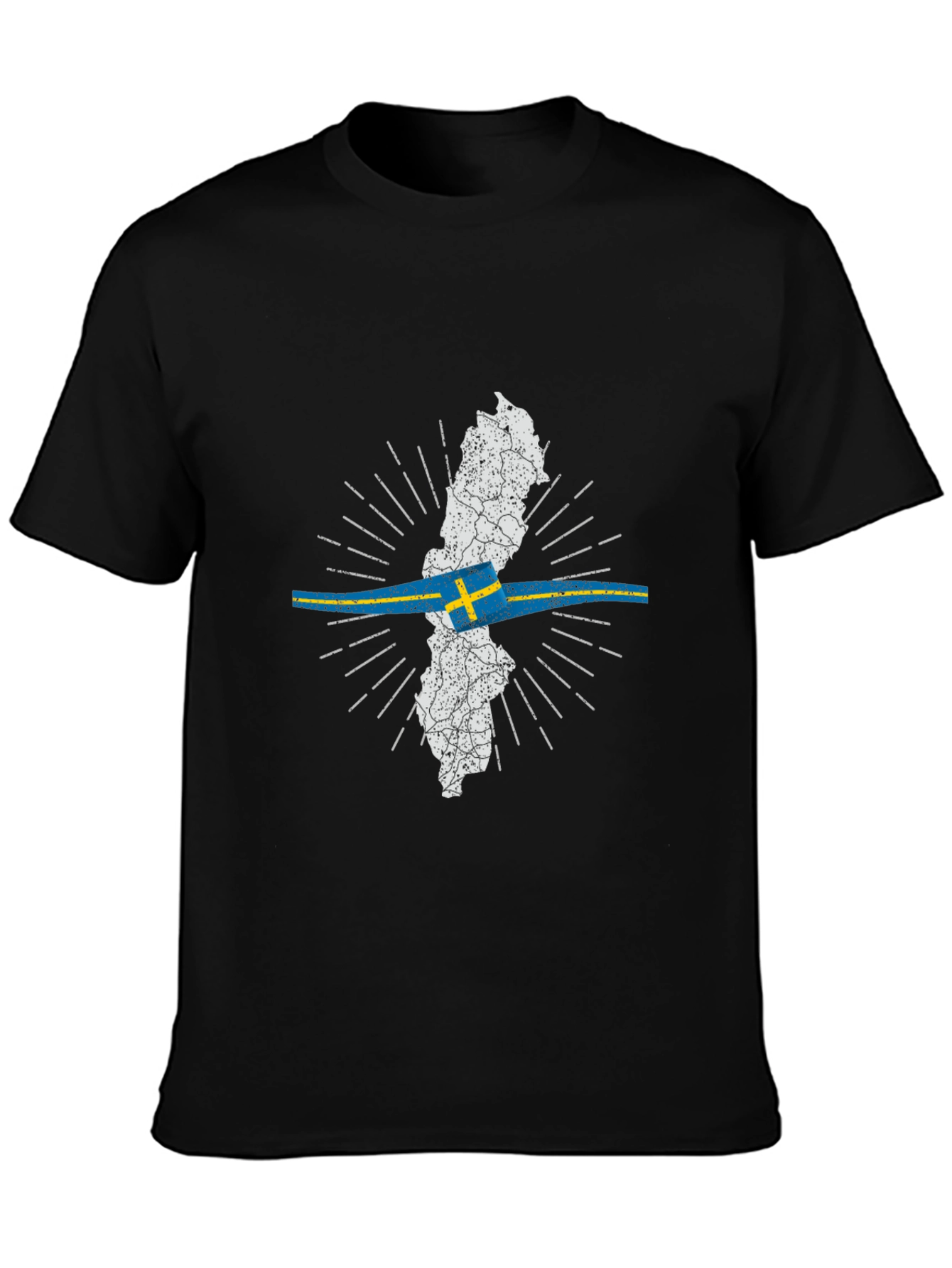 Sweden Map T-Shirt