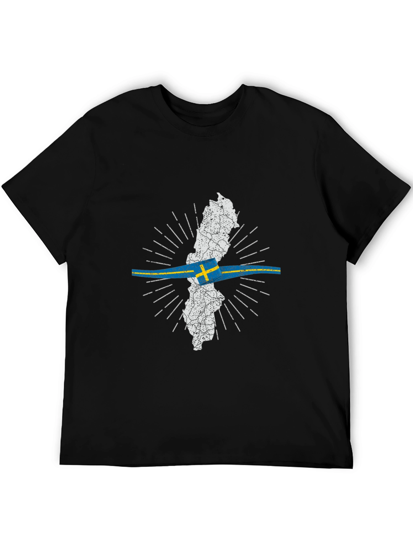 Sweden Map T-Shirt