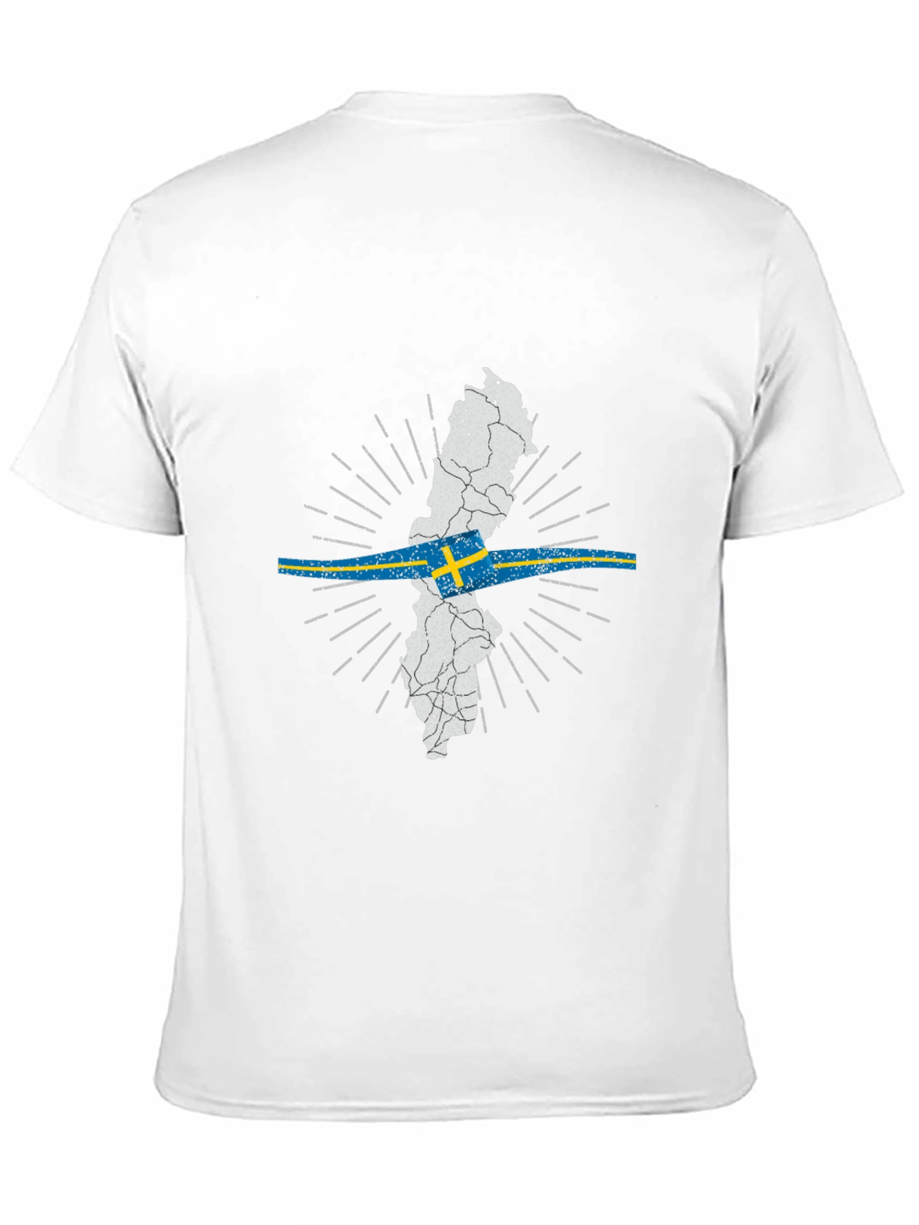 Sweden Map T-Shirt