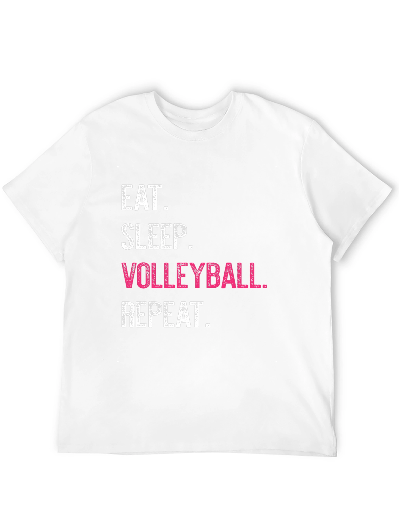 Eat Sleep Volleyball Repeat Black T-Shirt