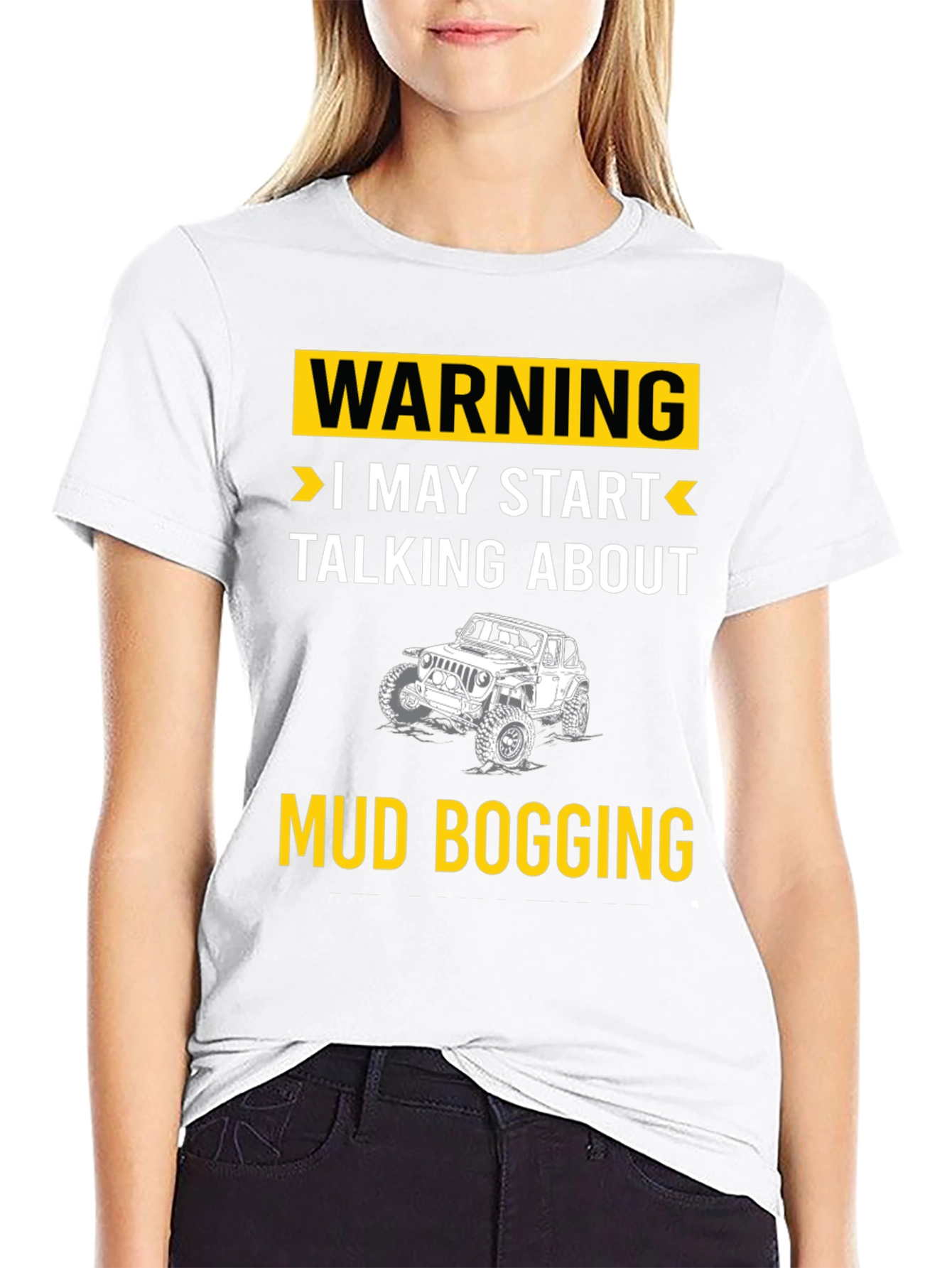 Warning Mud Bogging T-Shirt