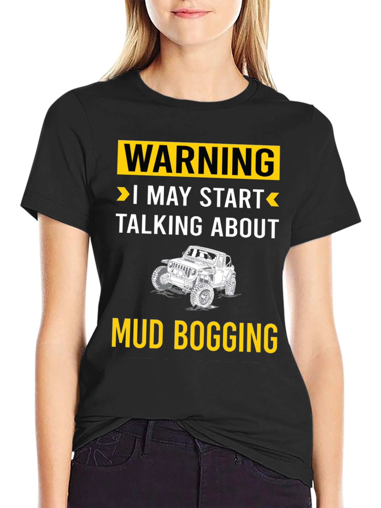 Warning Mud Bogging T-Shirt