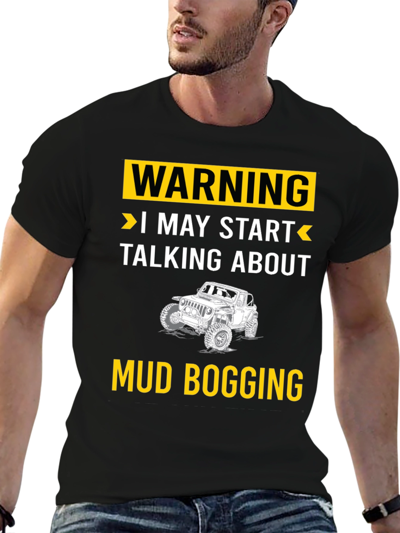Warning Mud Bogging T-Shirt