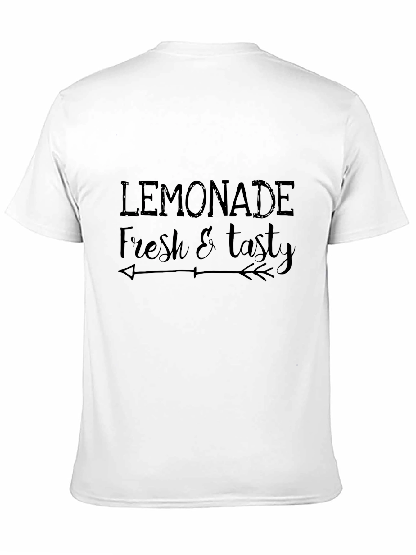 Lemonade Fresh & Tasty Black Graphic Tee