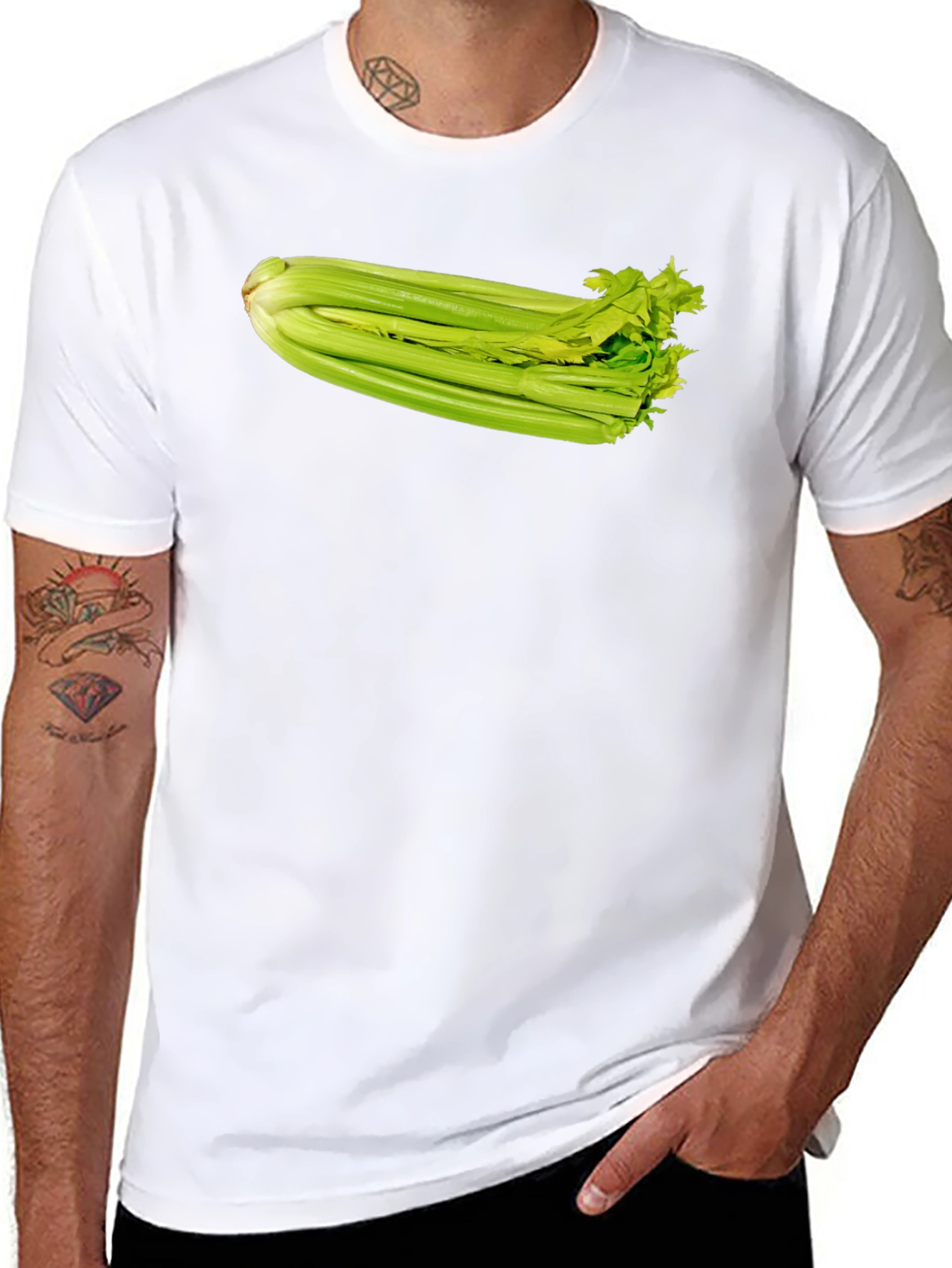 Celery T-Shirt - Funny Vegetarian Tee