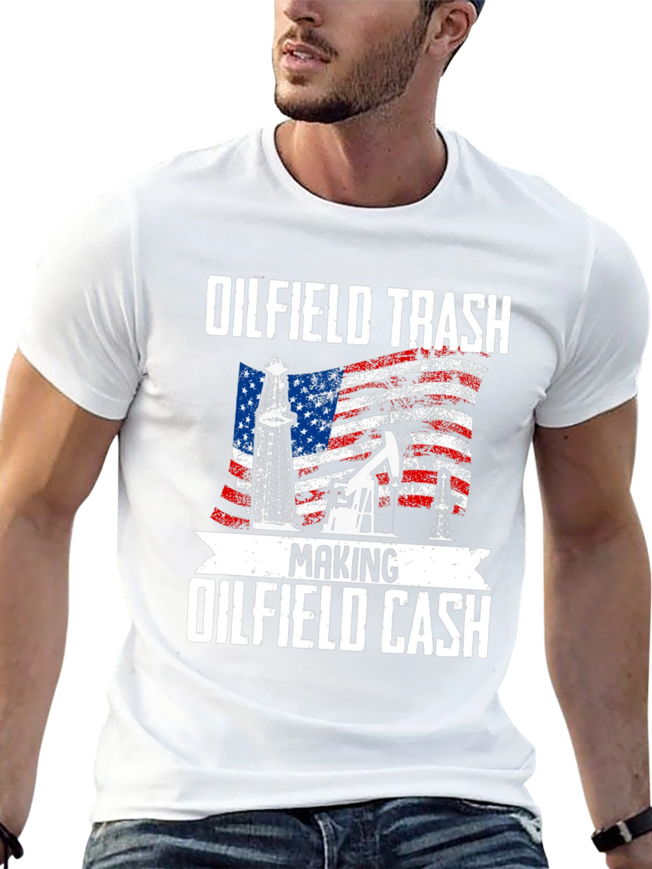 Oilfield Trash Making Oilfield Cash T-Shirt