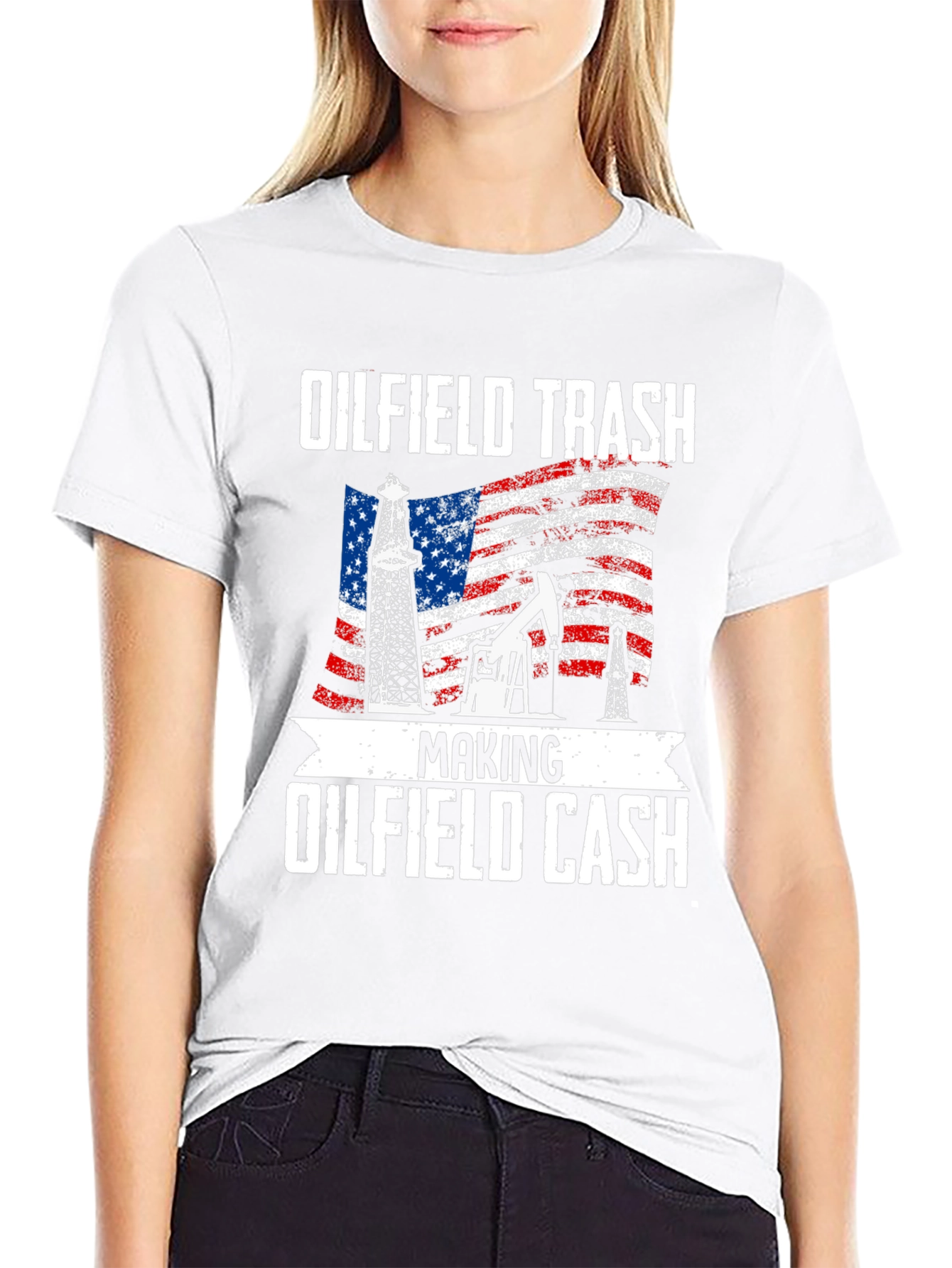 Oilfield Trash Making Oilfield Cash T-Shirt