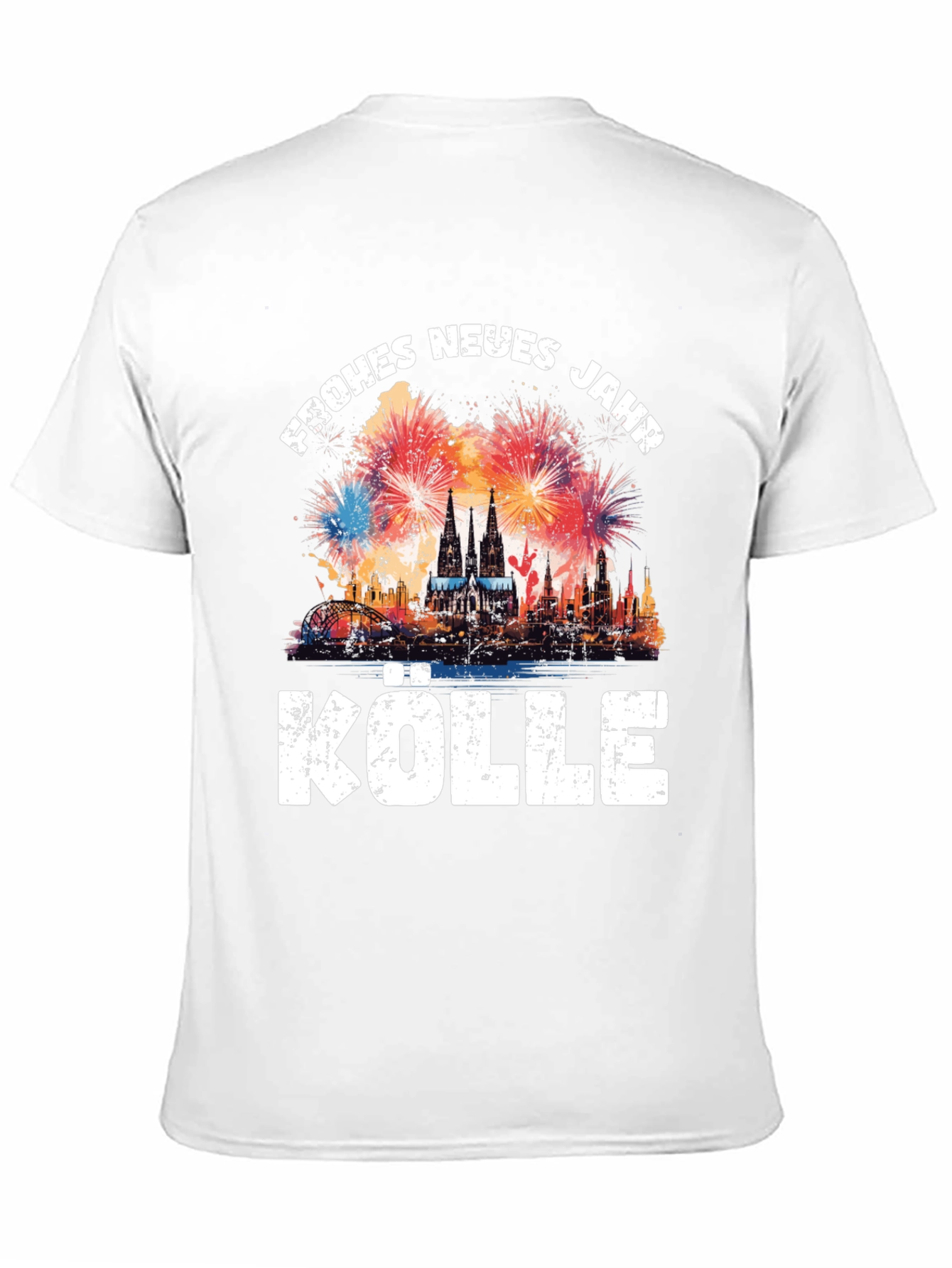 Frohes Neues Jahr Kölle Black T-Shirt