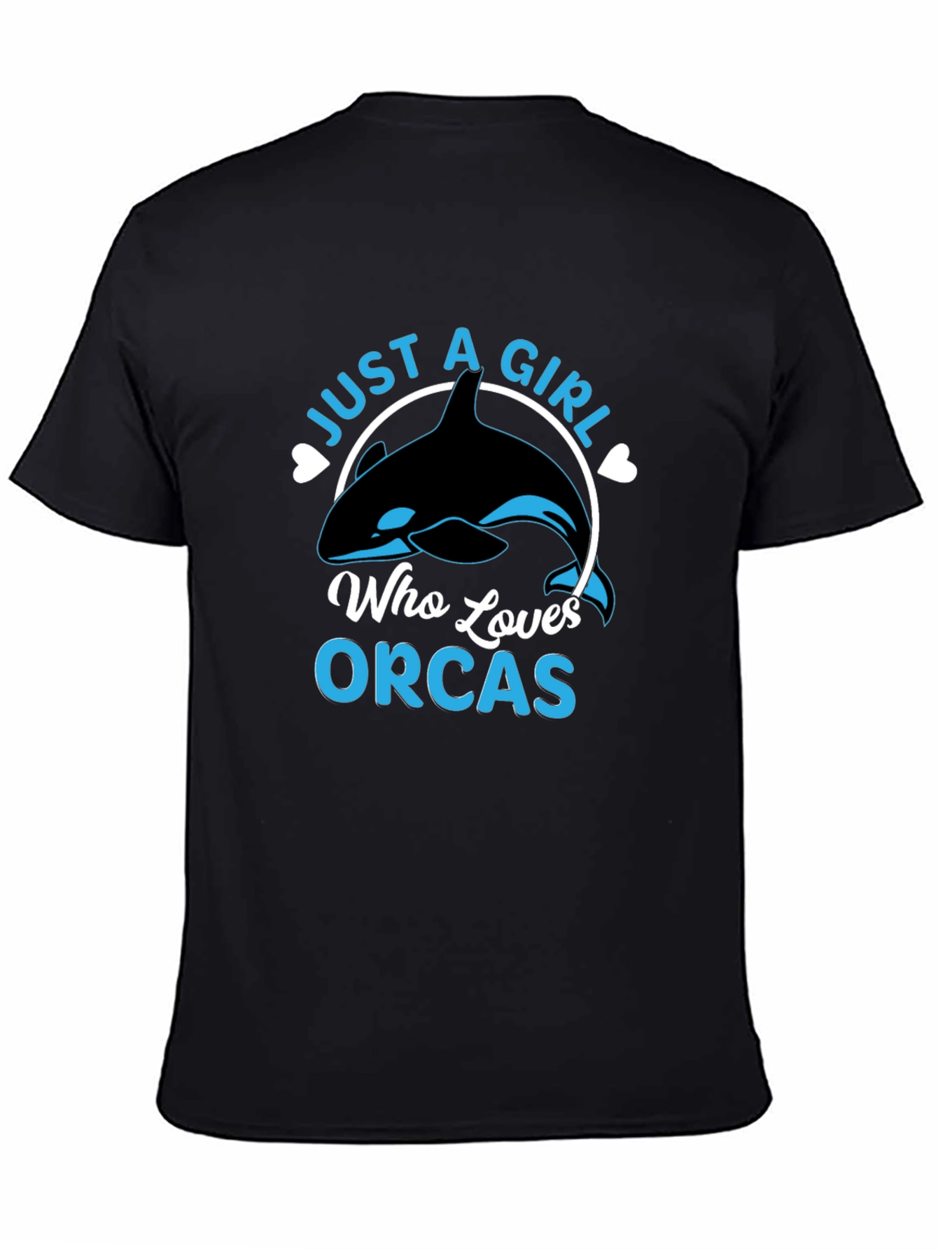 Just A Girl Who Loves Orcas T-Shirt