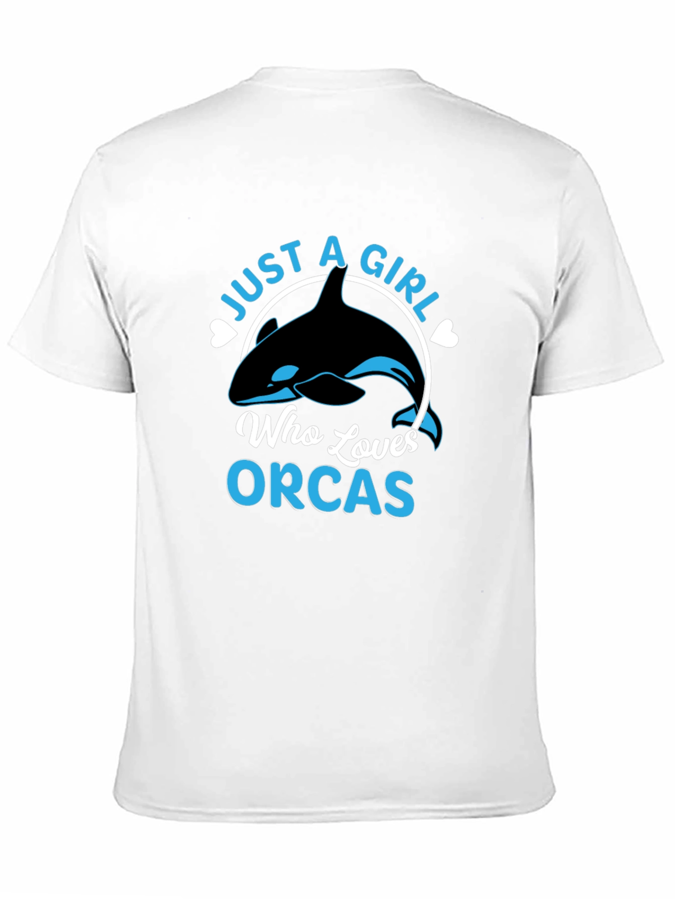 Just A Girl Who Loves Orcas T-Shirt