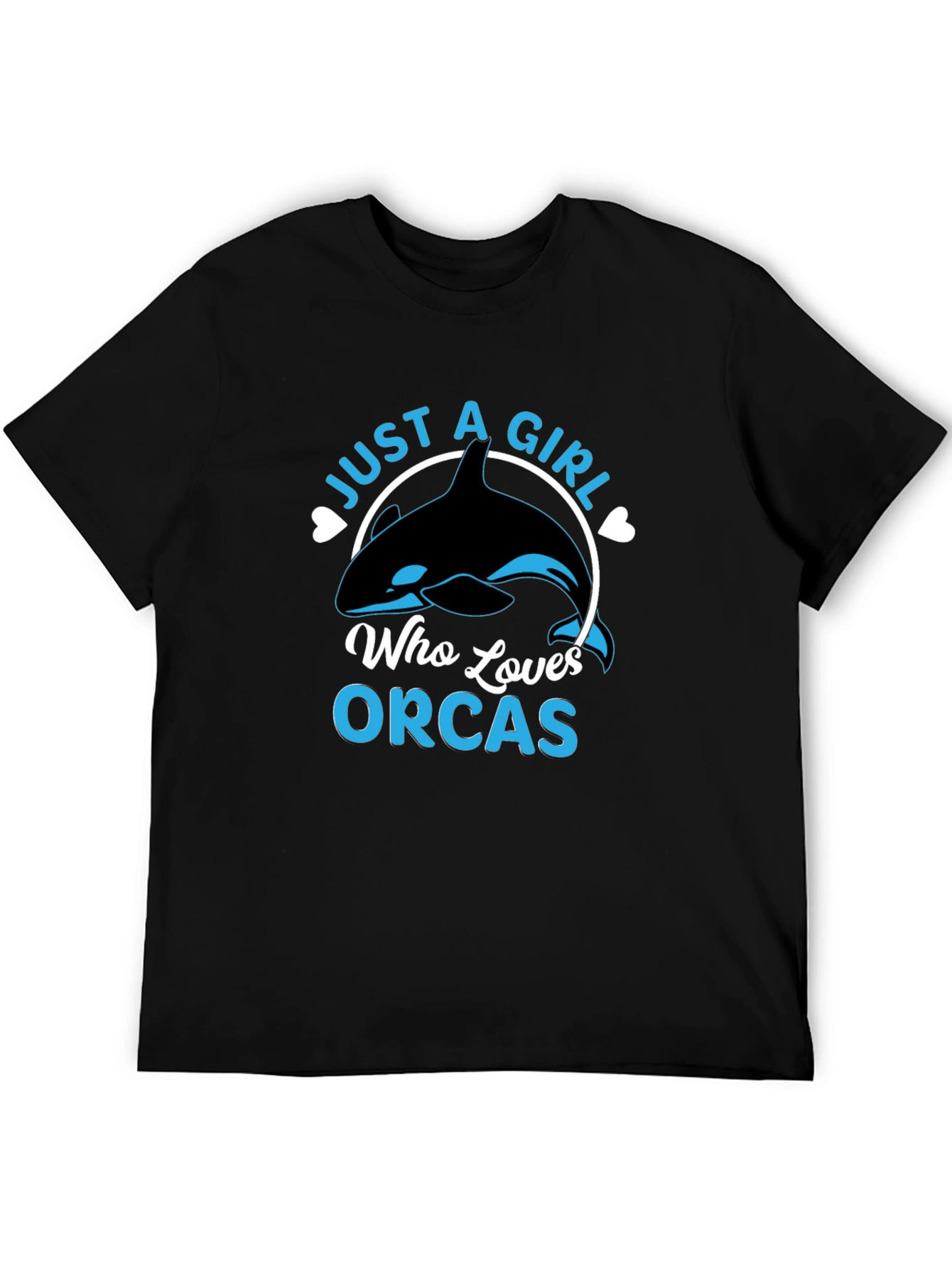 Just A Girl Who Loves Orcas T-Shirt