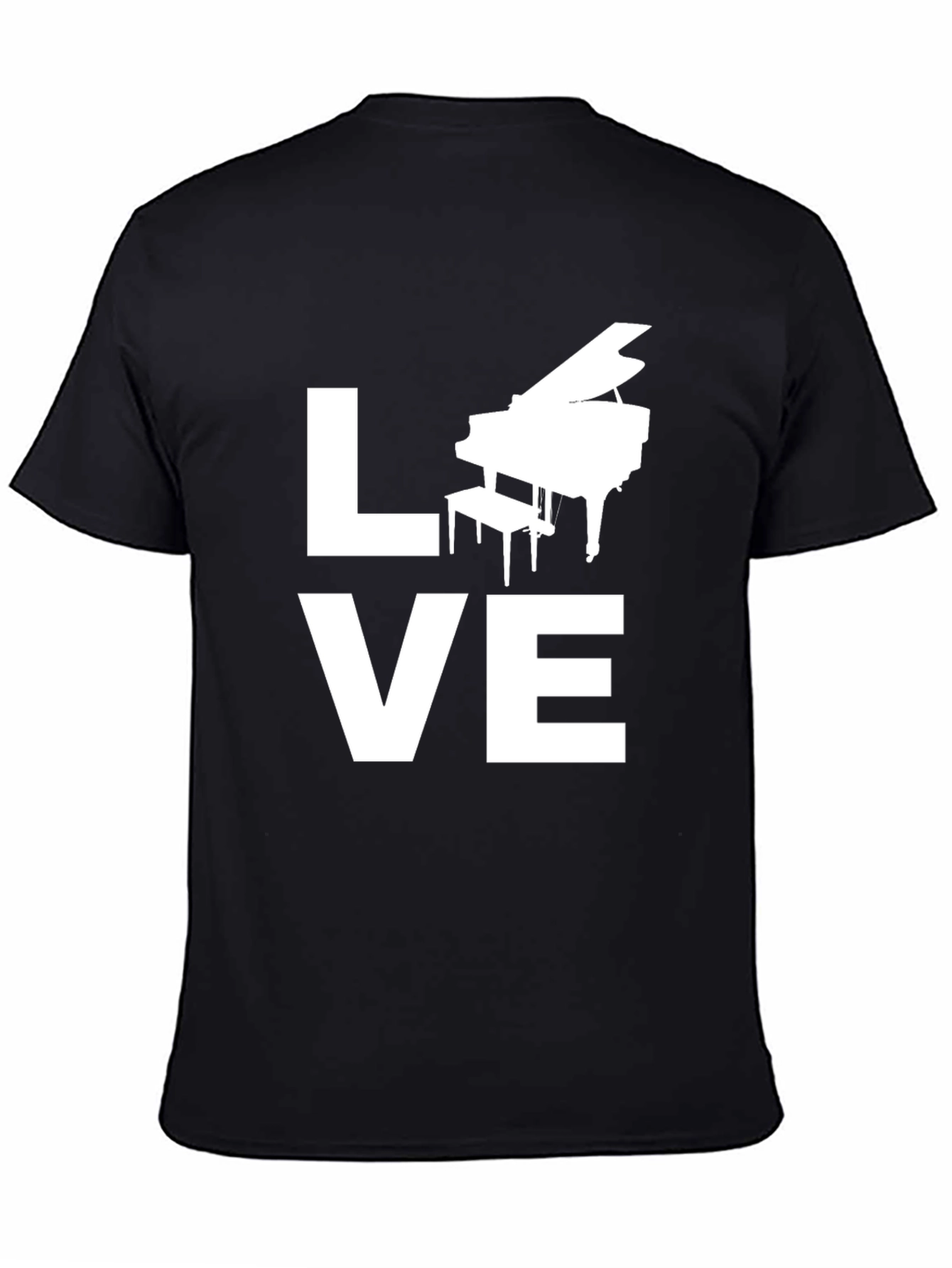 Love Piano T-Shirt - Musician Tee