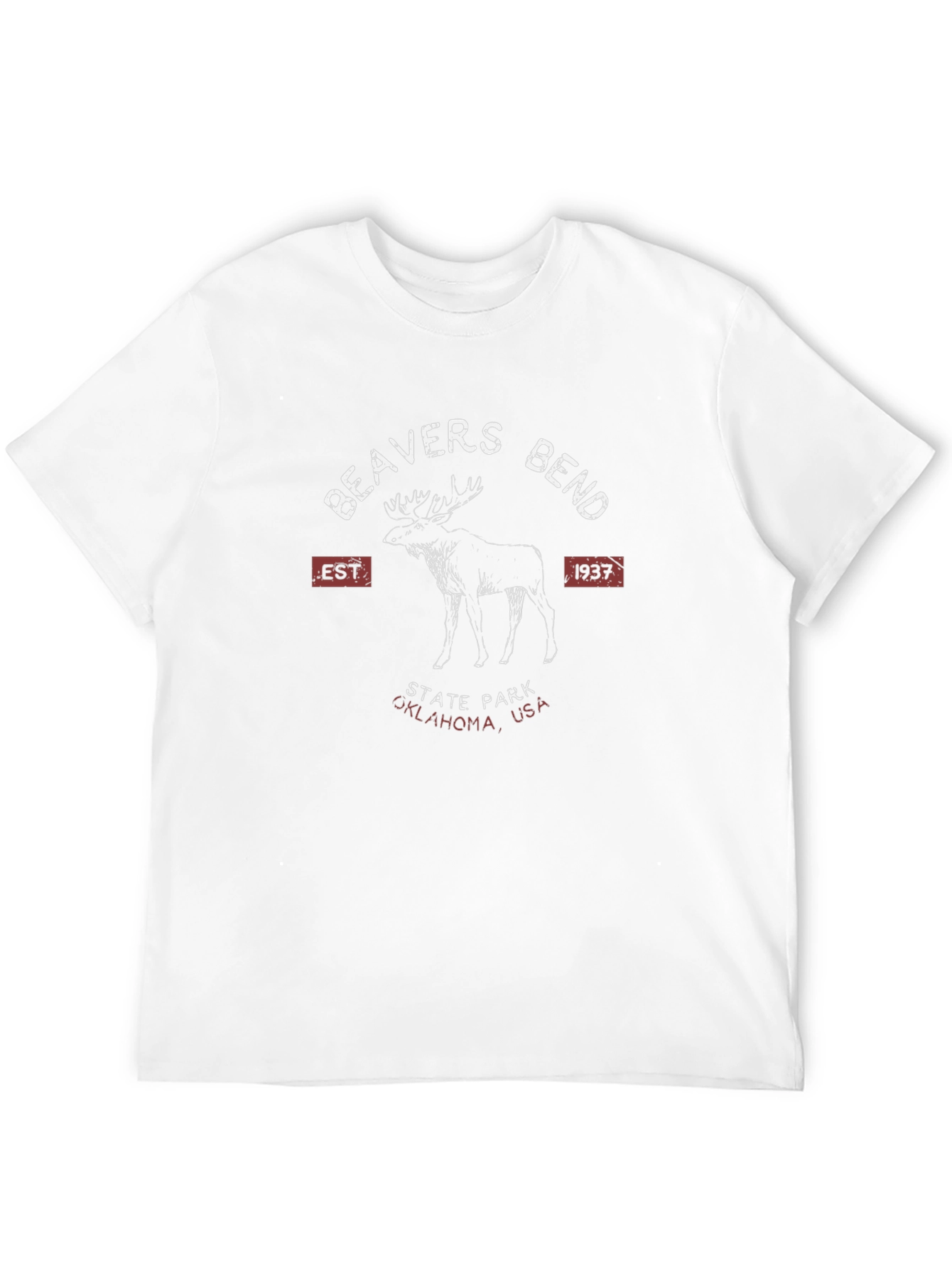 Beavers Bend State Park Oklahoma Black Graphic T-Shirt