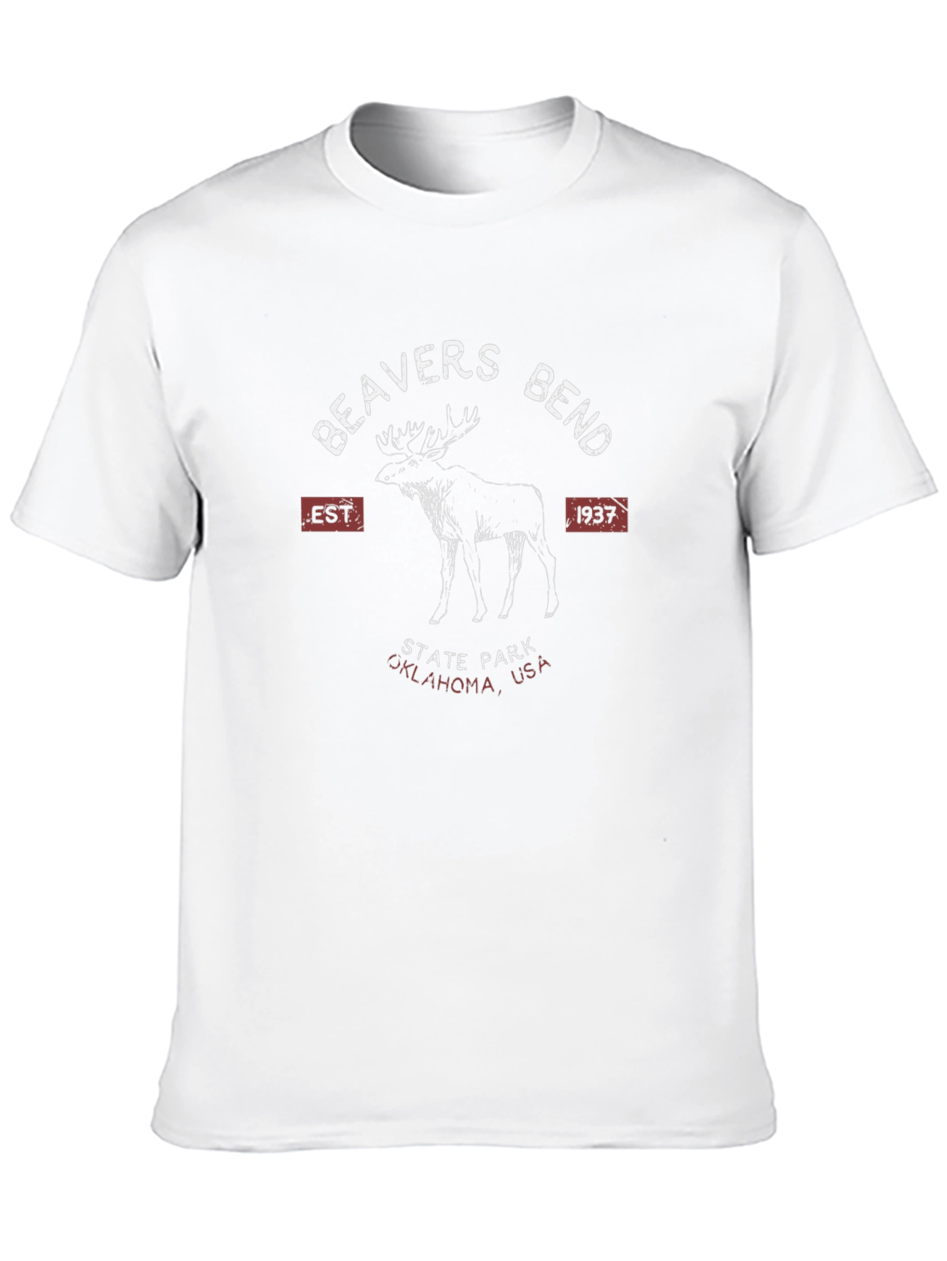 Beavers Bend State Park Oklahoma Black Graphic T-Shirt