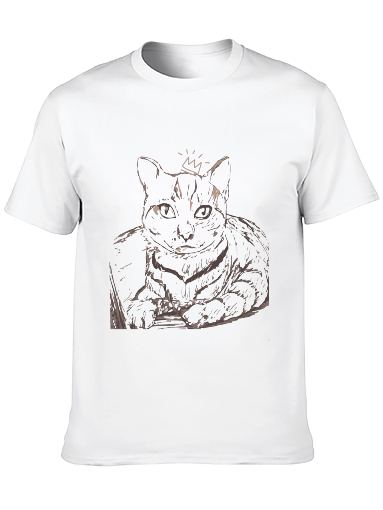 King Cat Graphic Tee - Black