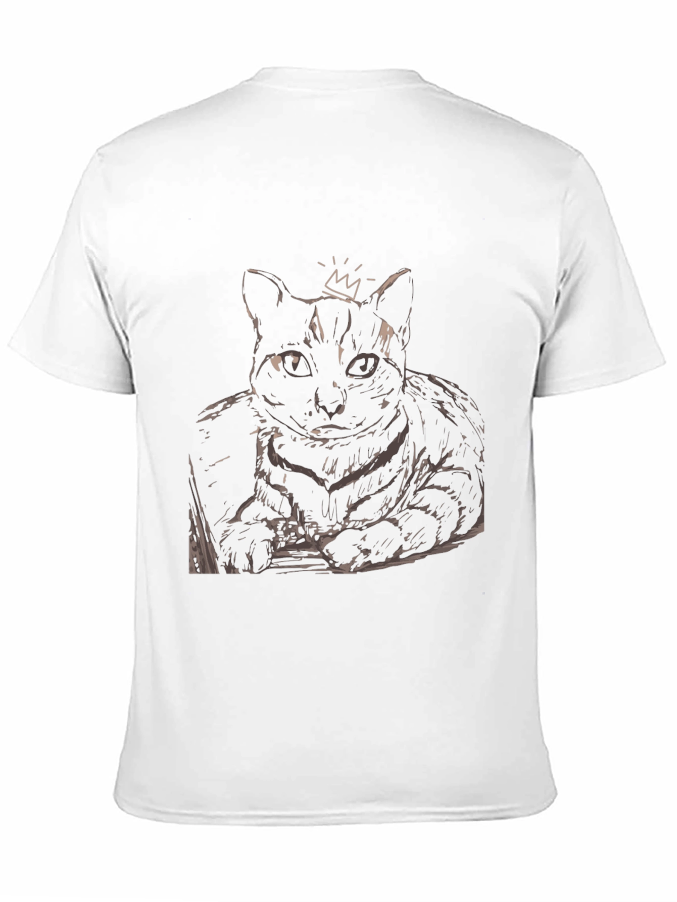 King Cat Graphic Tee - Black