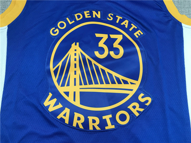 Men's Golden State Warriors James Wiseman 2021/22 Fast Break Replica Jerseys
