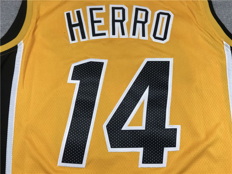 Men's Miami Heat Tyler Herro #14 Gold 2020/21 Swingman Player Jerseys