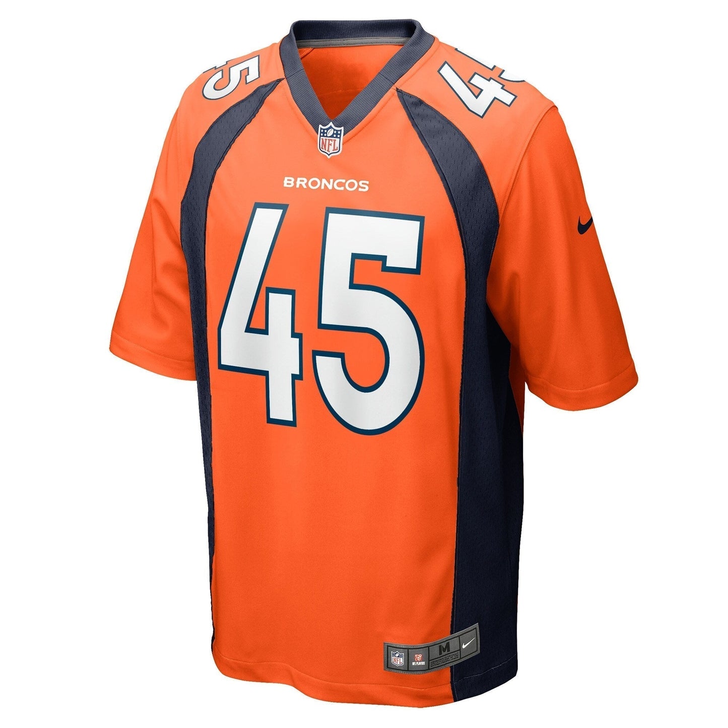 Christopher Allen Denver Broncos Nike Game   Jersey - Orange