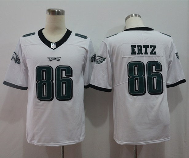 Men's Philadelphia Eagles Zach Ertz #86 White Game Jerseys