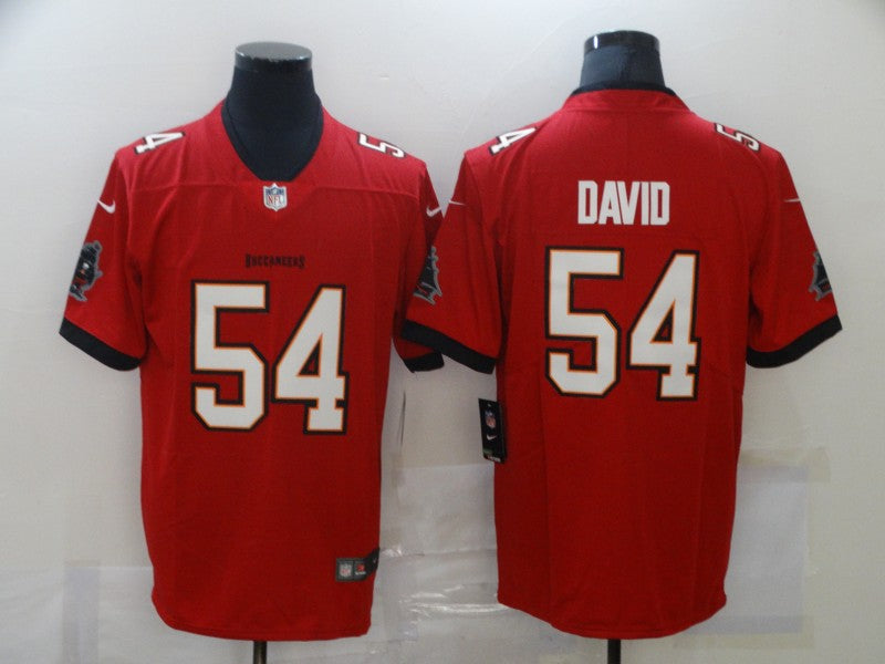 Men's Tampa Bay Buccaneers Lavonte David #54 Red Game Player Jerseys