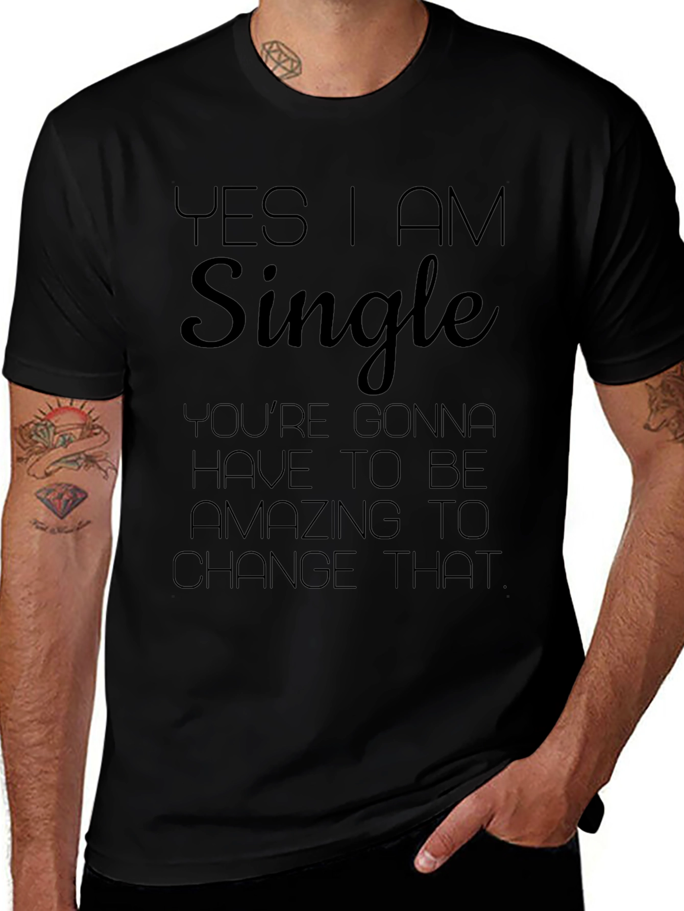 Yes I am Single T-Shirt