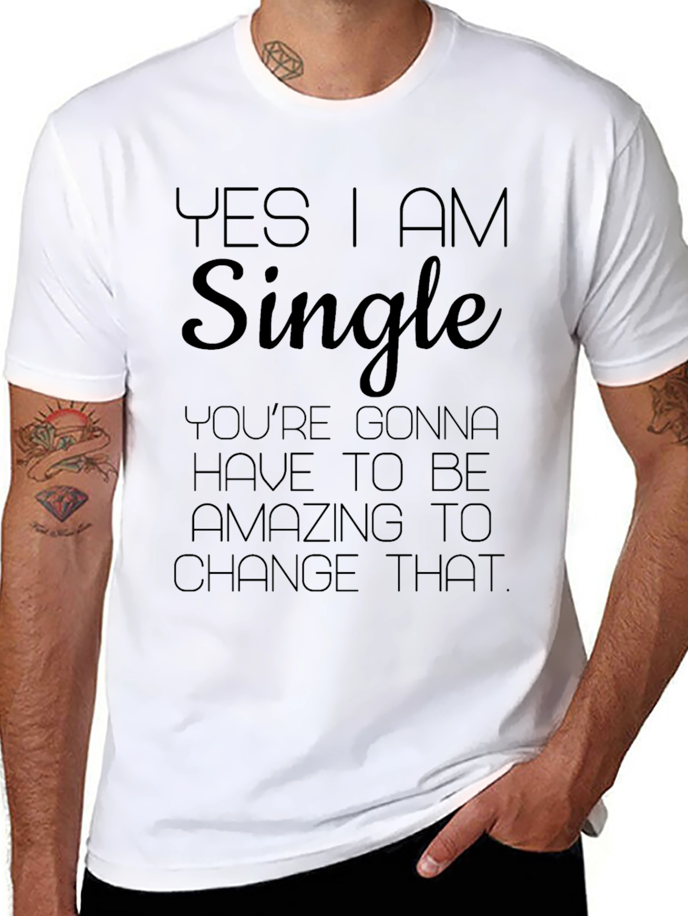 Yes I am Single T-Shirt