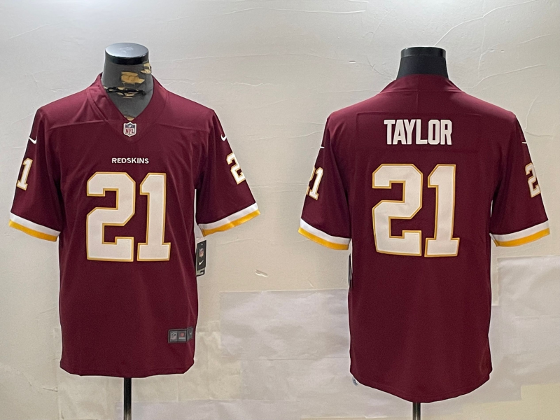 Men's Washington Commanders Sean Taylor #21 Burgundy Team Game Jerseys