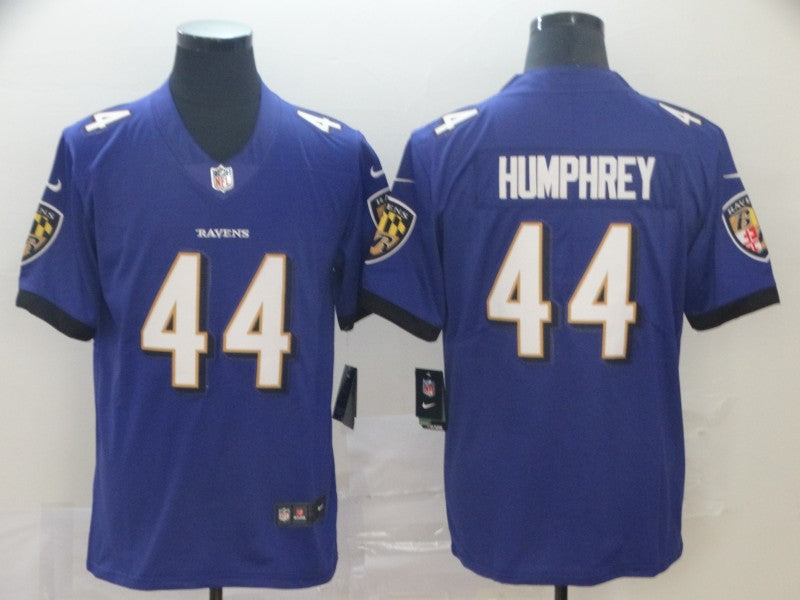 Men's Baltimore Ravens Marlon Humphrey #44 Purple Game Player Jerseys