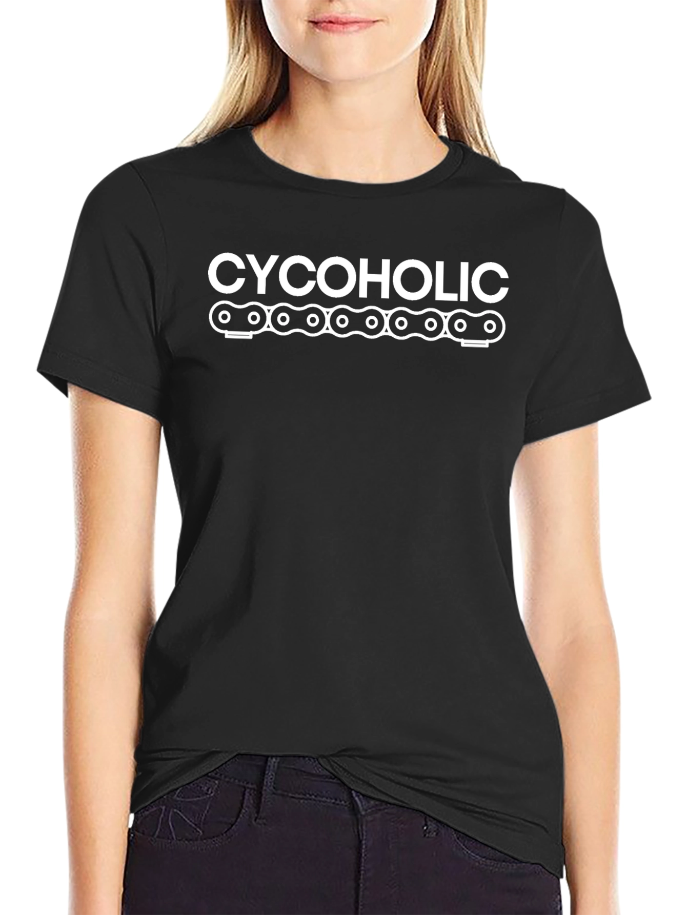 Cycoholic Cycling T-Shirt - Bike Lover Tee