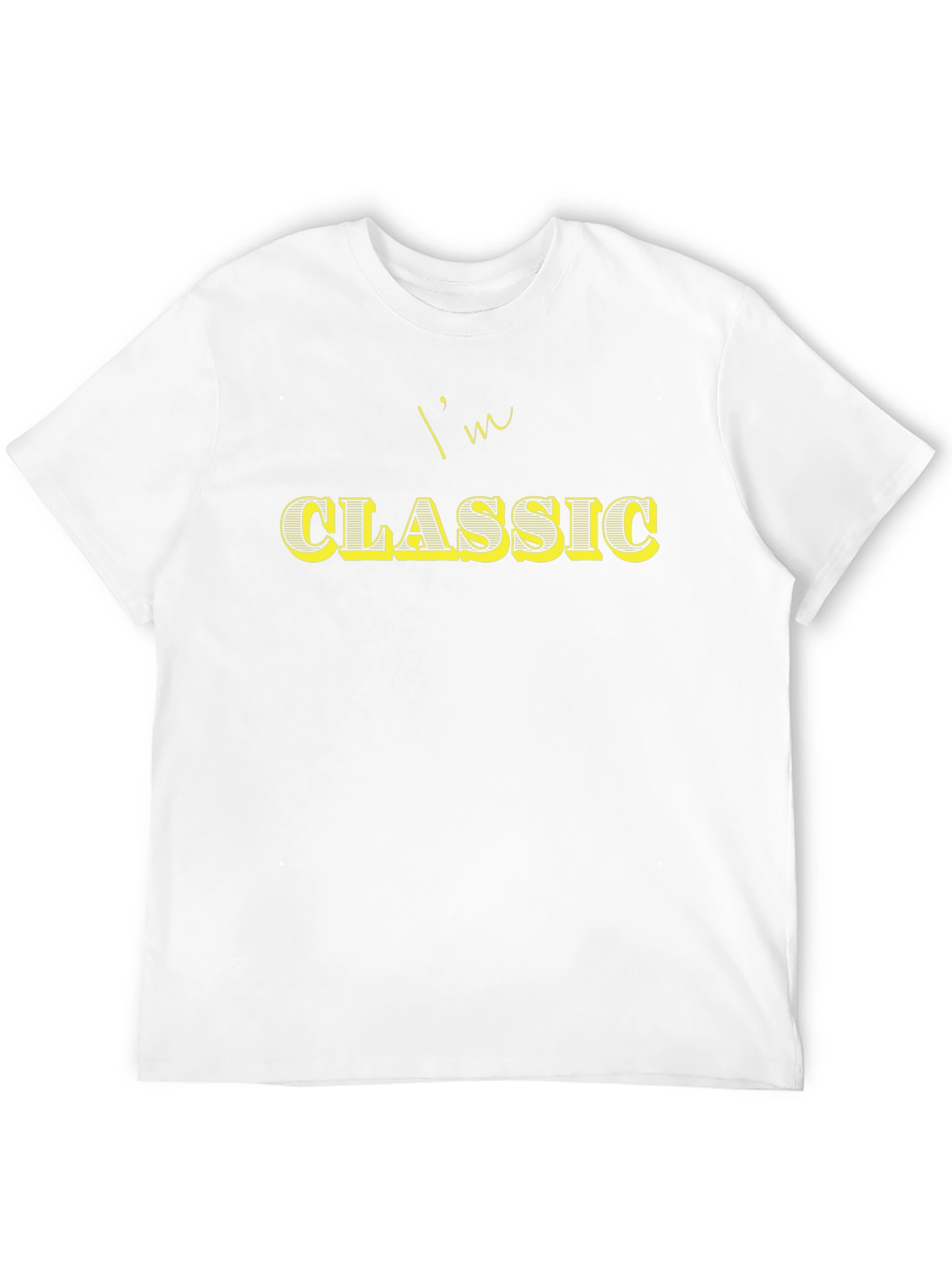 Im Classic Black Graphic T-Shirt