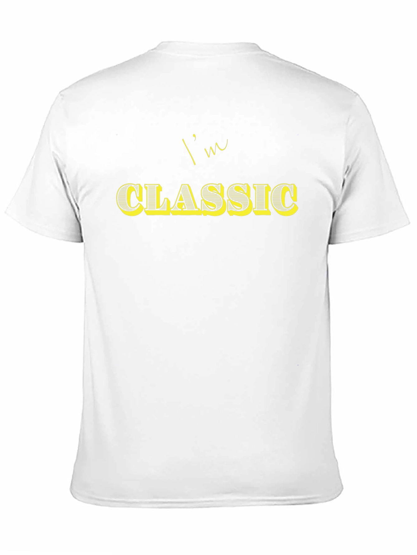 Im Classic Black Graphic T-Shirt