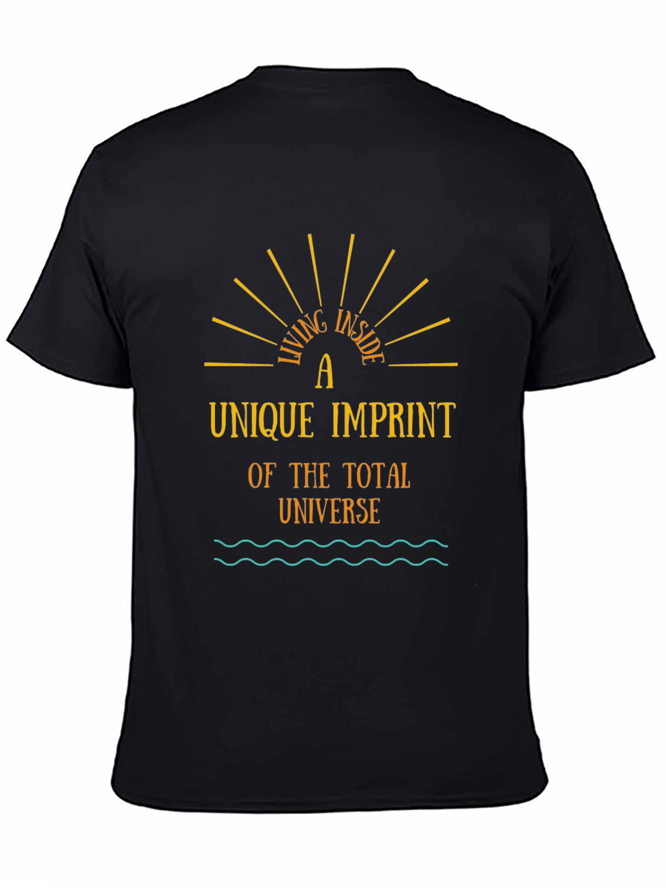 Unique Imprint Tee - Living Inside the Universe