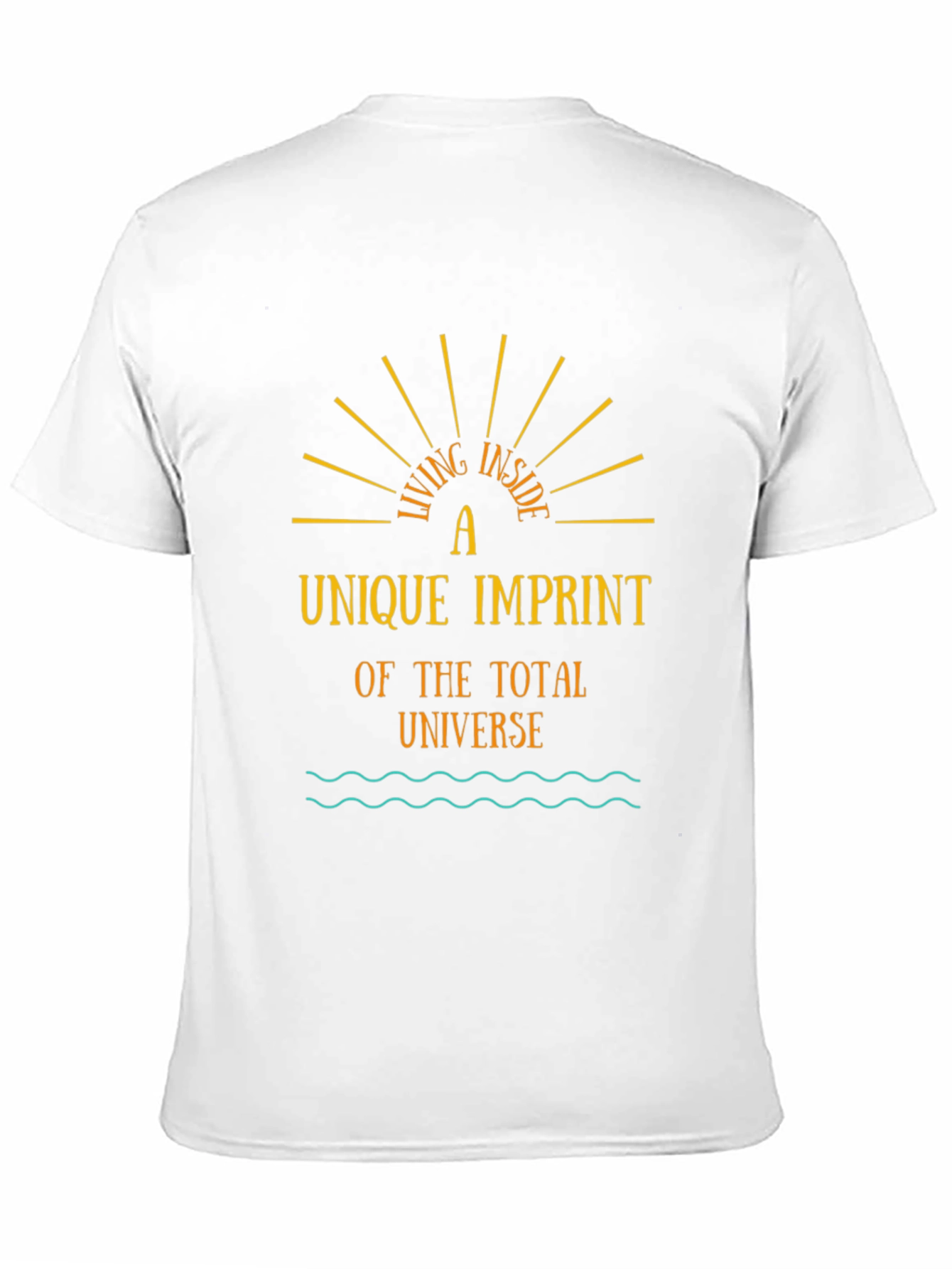 Unique Imprint Tee - Living Inside the Universe