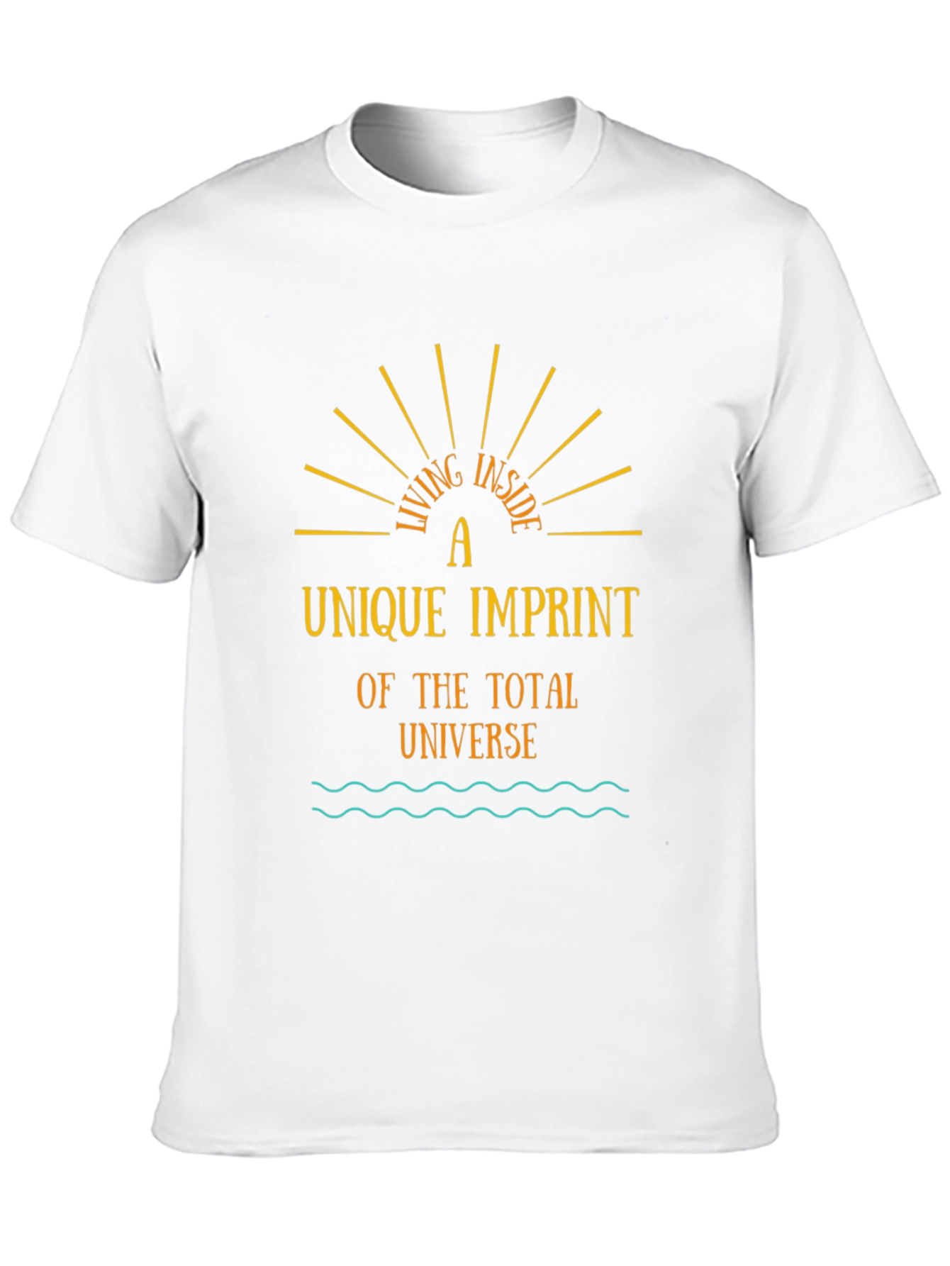 Unique Imprint Tee - Living Inside the Universe