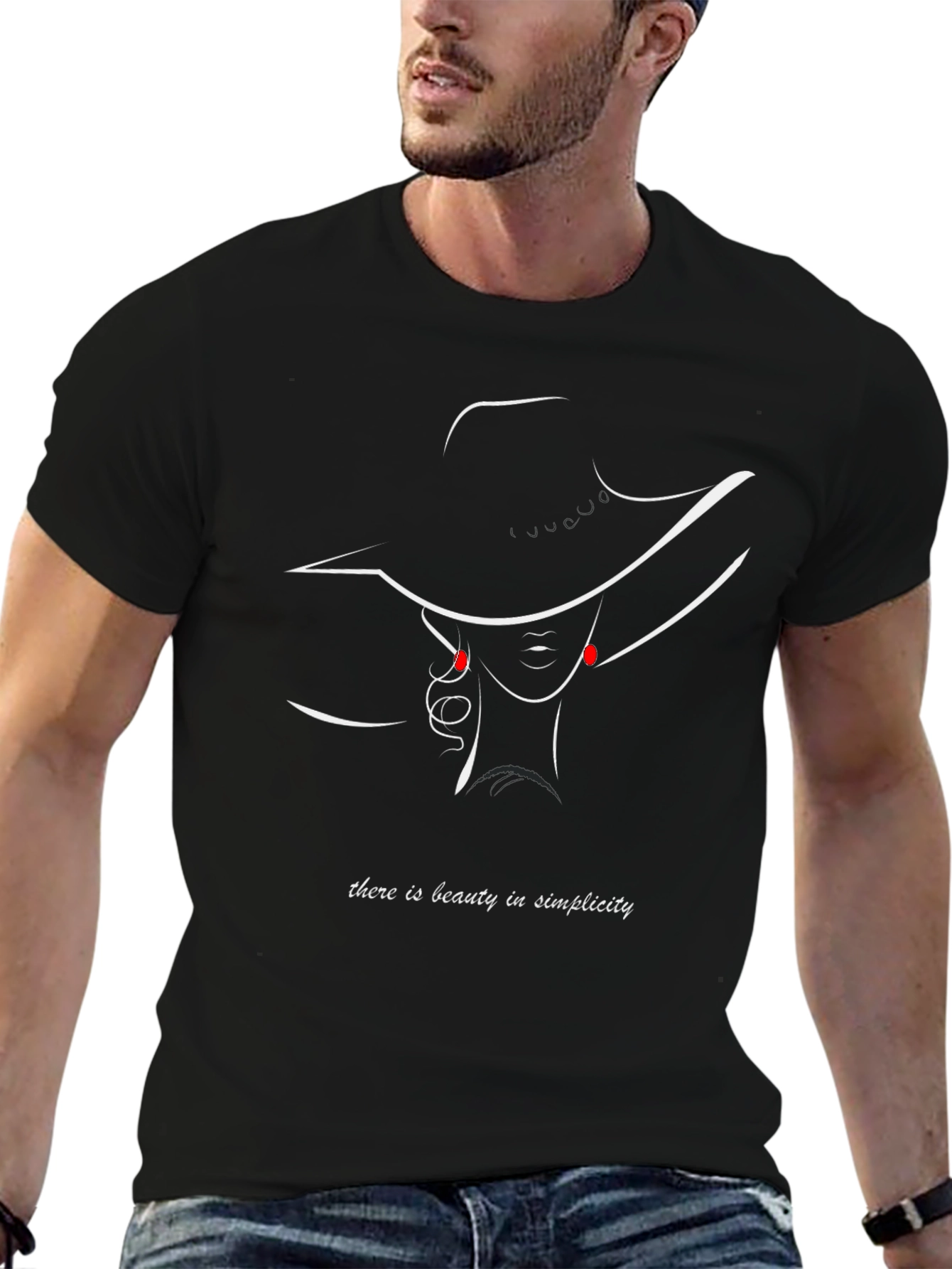 Elegant Simplicity Tee - Stylish Graphic T-Shirt
