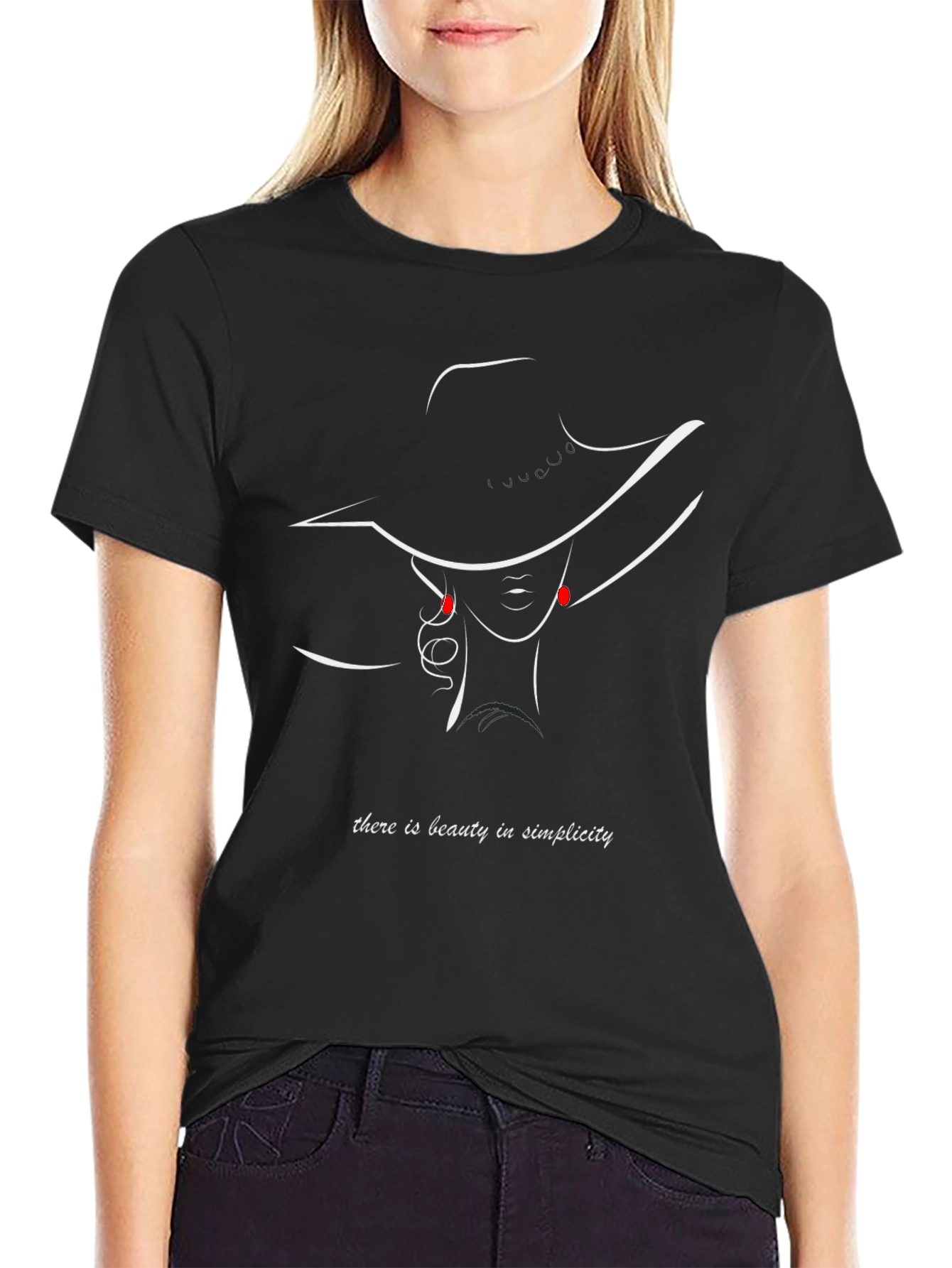 Elegant Simplicity Tee - Stylish Graphic T-Shirt