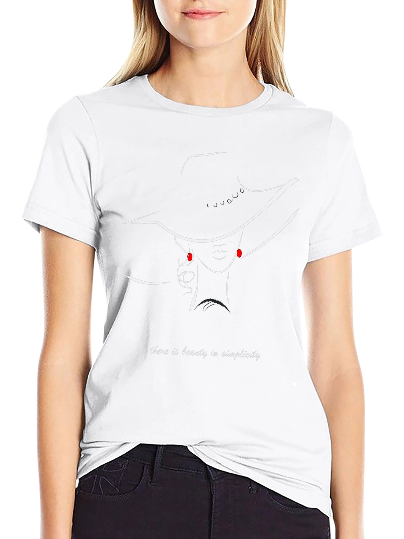Elegant Simplicity Tee - Stylish Graphic T-Shirt