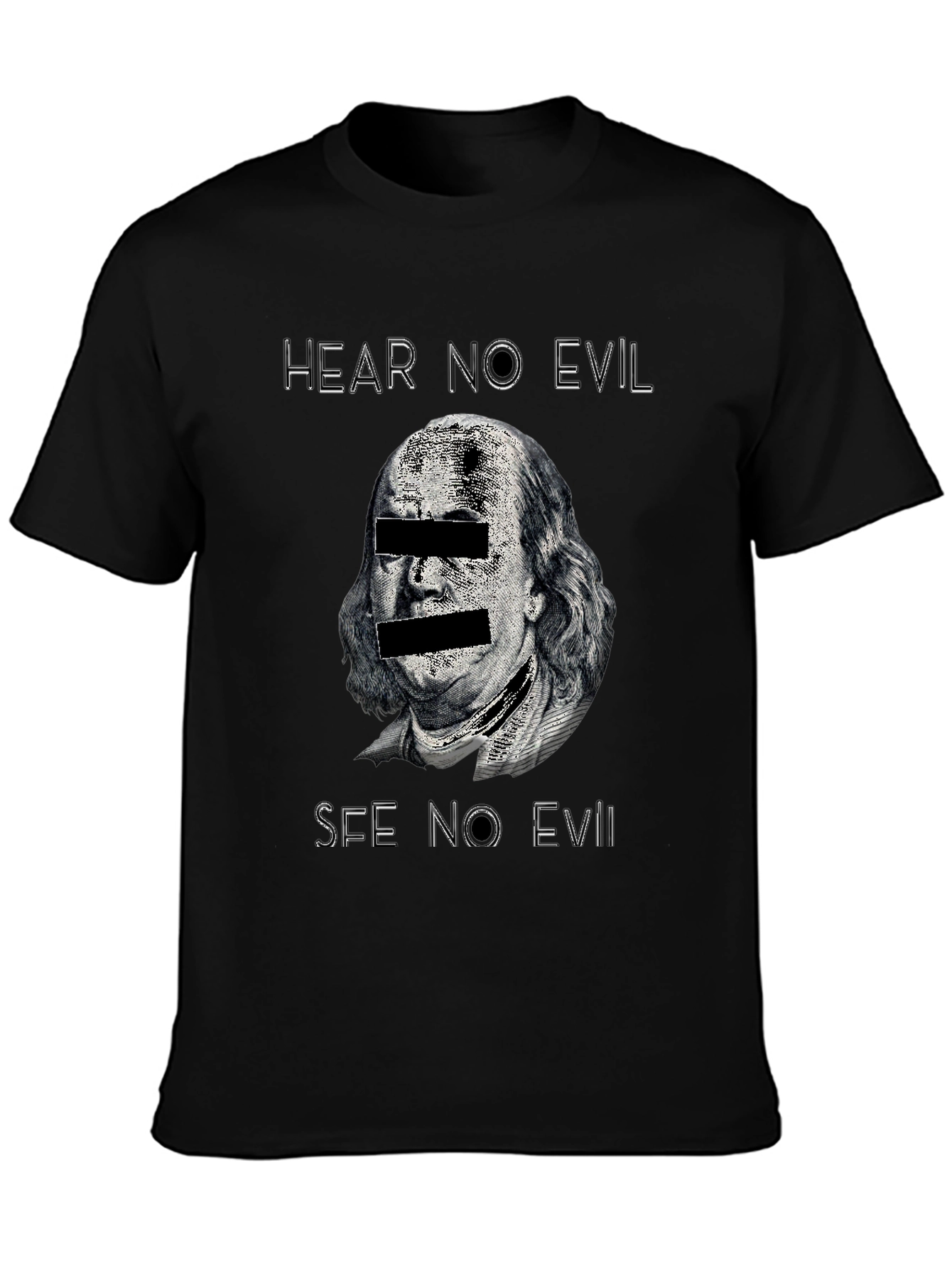Hear No Evil See No Evil Graphic T-Shirt