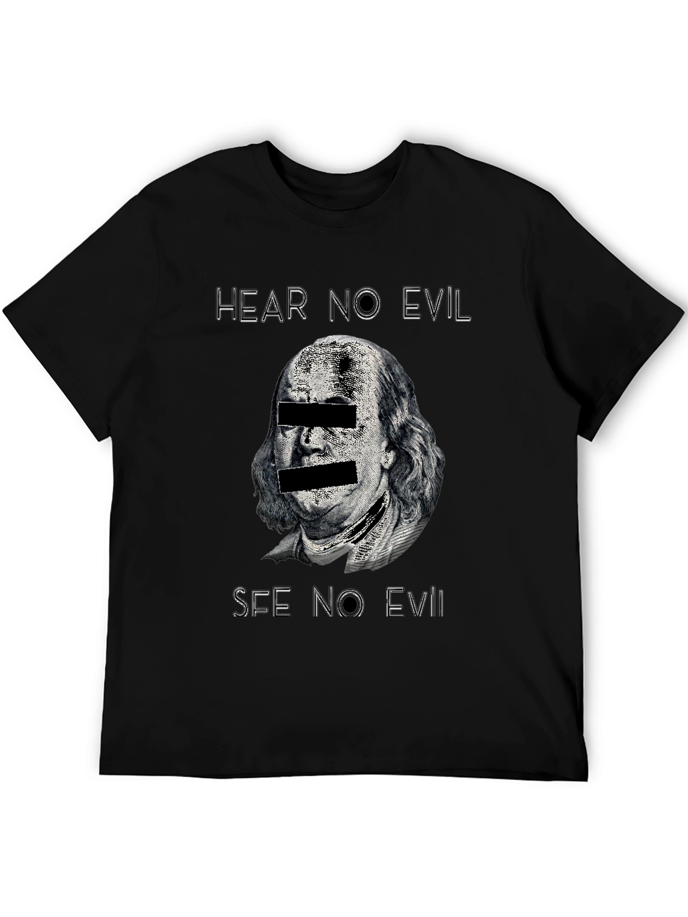 Hear No Evil See No Evil Graphic T-Shirt